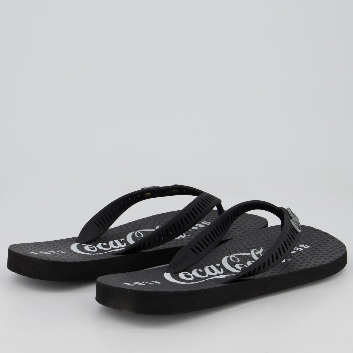 Chinelo Coca Cola 1886 Preto Preto 4