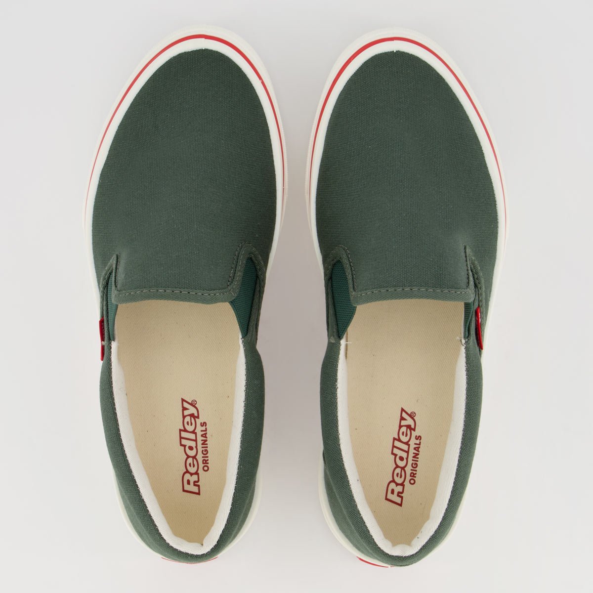 Tênis Redley Originals Slip on Verde Verde 4