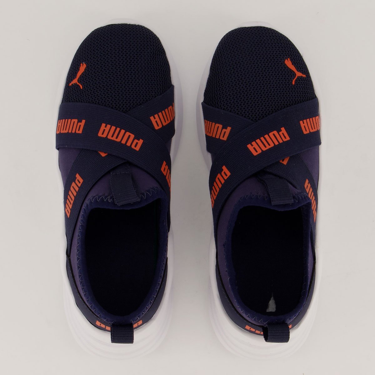 Tênis Puma Wired Slip-ON BDP Infantil Marinho 4