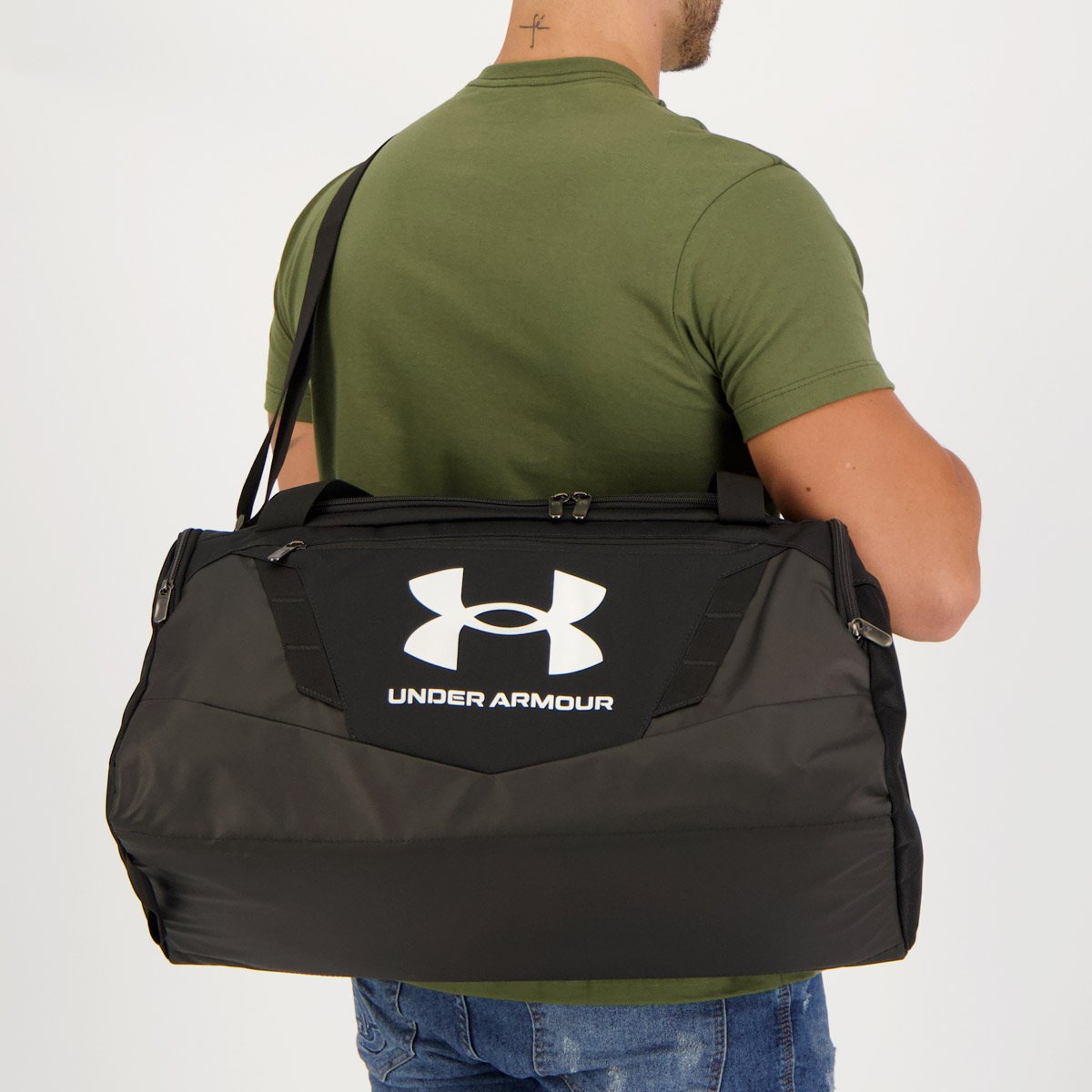 Mala Under Armour Undeniable 5.0 Preta Cinza 2