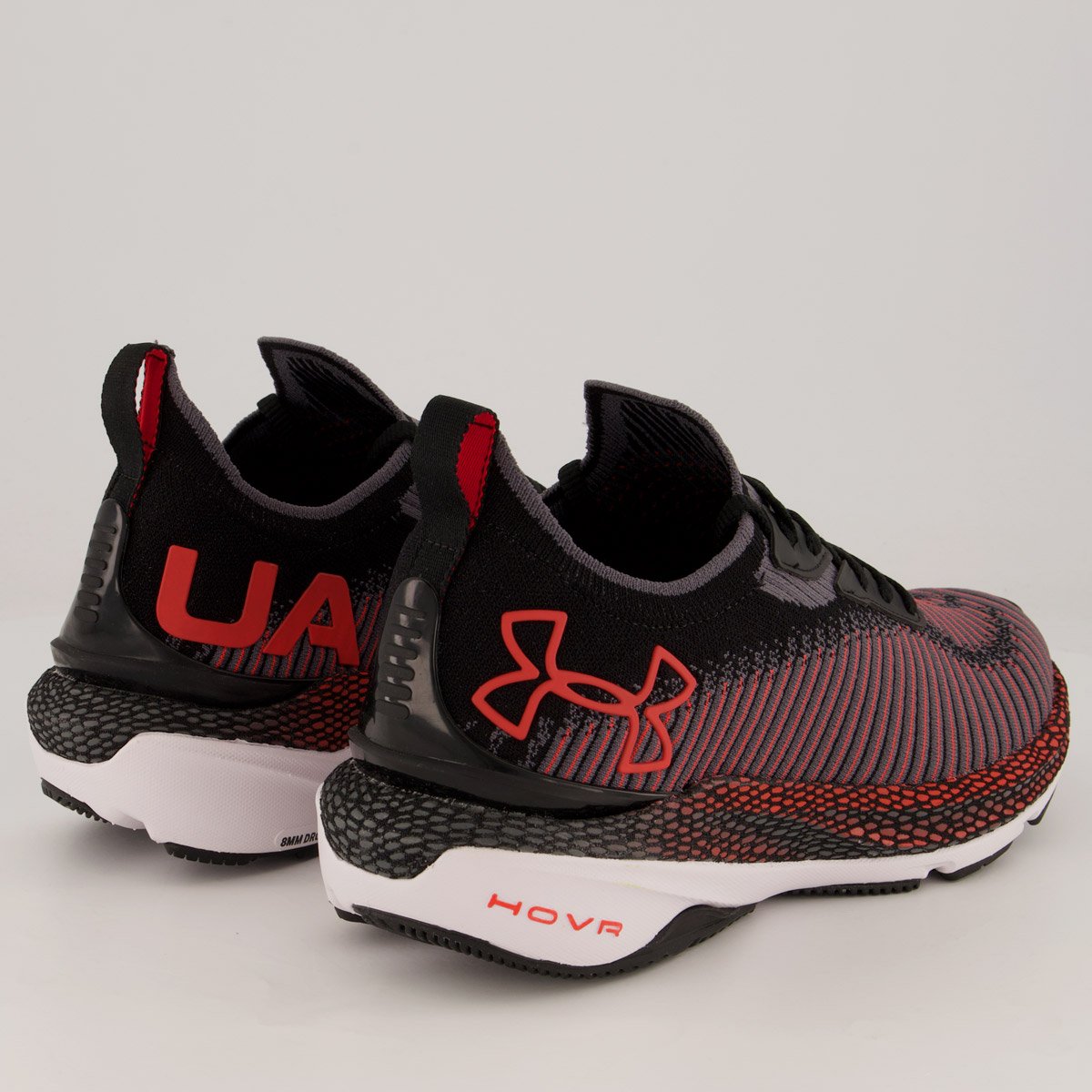 Tênis Under Armour HOVR Synergy Preto e Laranja Preto/Laranja 3