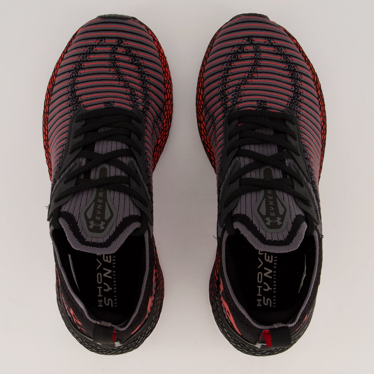 Tênis Under Armour HOVR Synergy Preto e Laranja Preto/Laranja 4
