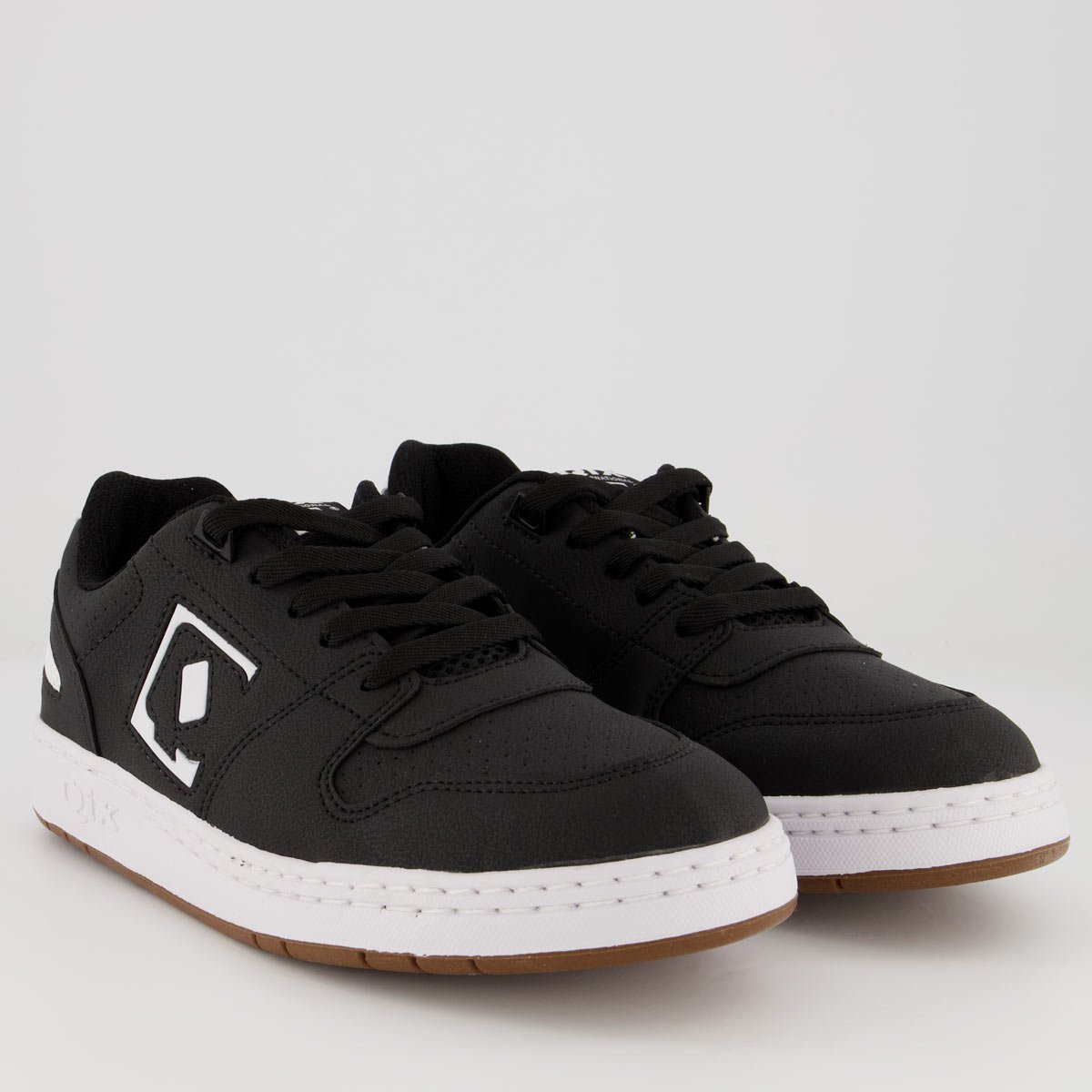 Tênis Qix Full Preto e Branco Preto 2