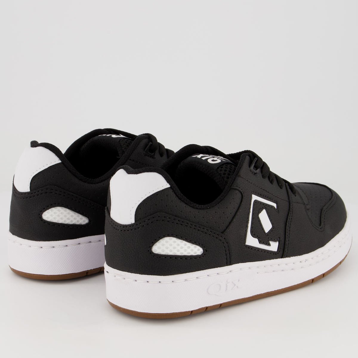 Tênis Qix Full Preto e Branco Preto 3