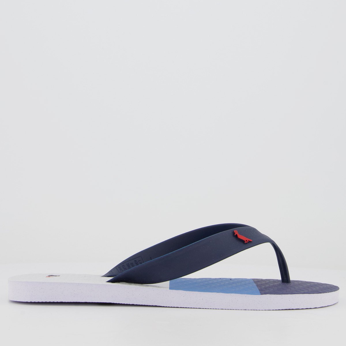 Chinelo Reserva Trancoso Branco e Marinho Azul 2