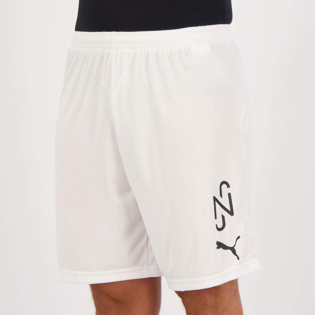Bermuda Puma NJR Teamliga Branco Branco 3
