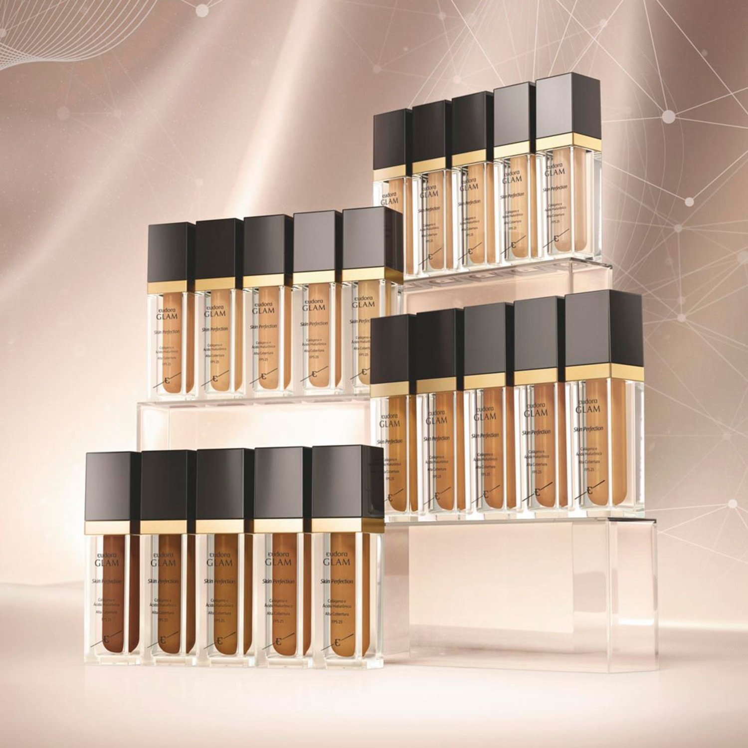 Base Líquida Glam Skin Perfection Cor 30 30ml Cor 30 6