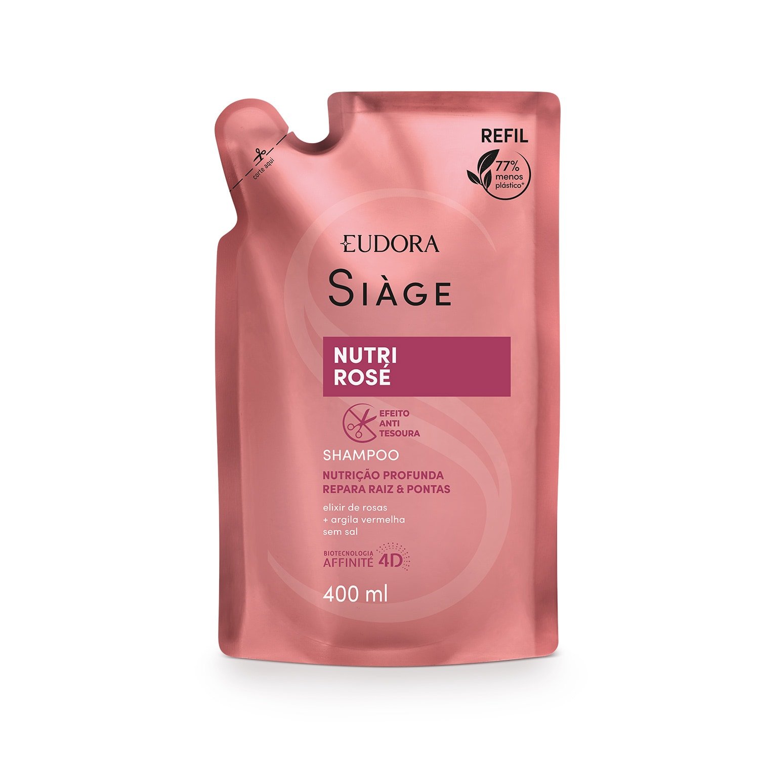 Refil Siàge Nutri Rosé Shampoo 400ml 400ml 1