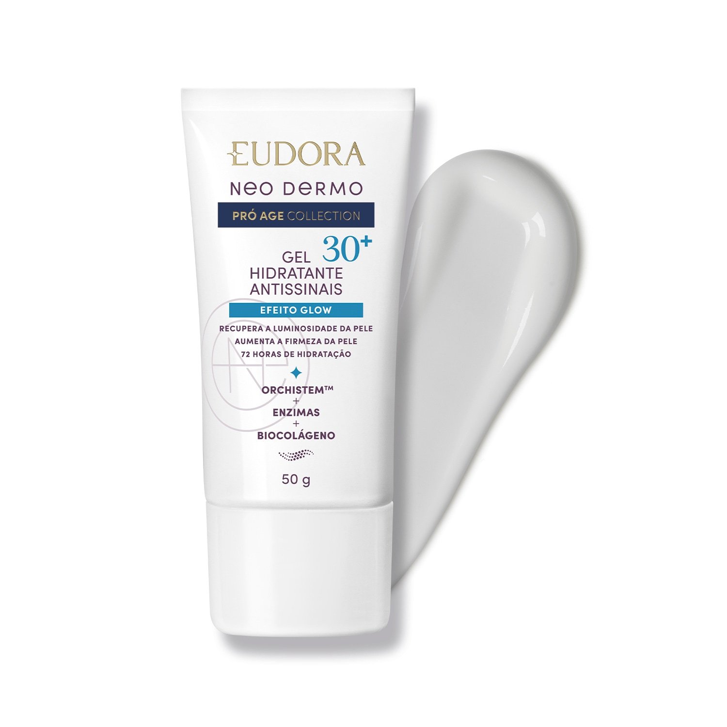 Eudora Neo Dermo Gel Hidratante Facial Antissinais 30+ 50g 50g 2