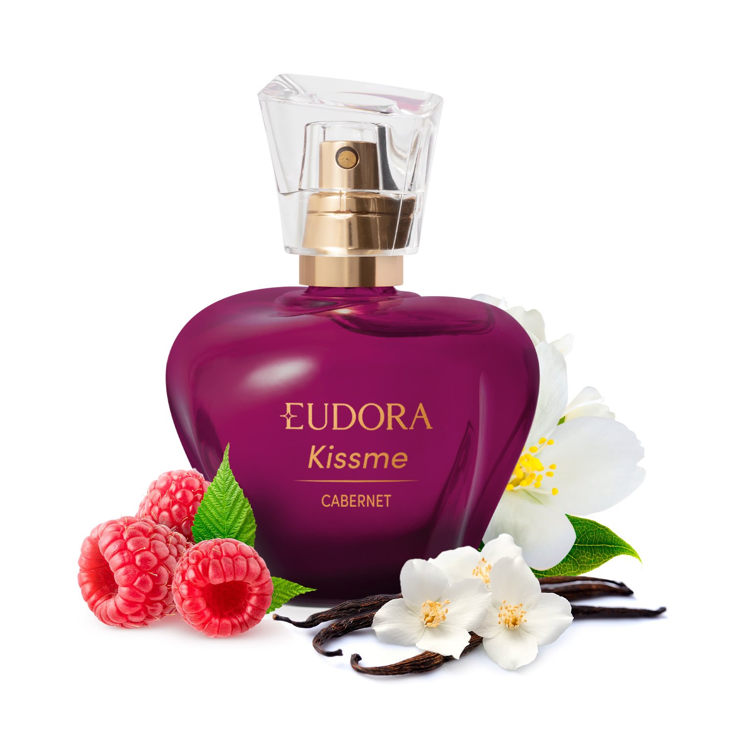 Eudora Kiss Me Cabernet Desodorante Colônia 50ml 50ml 2