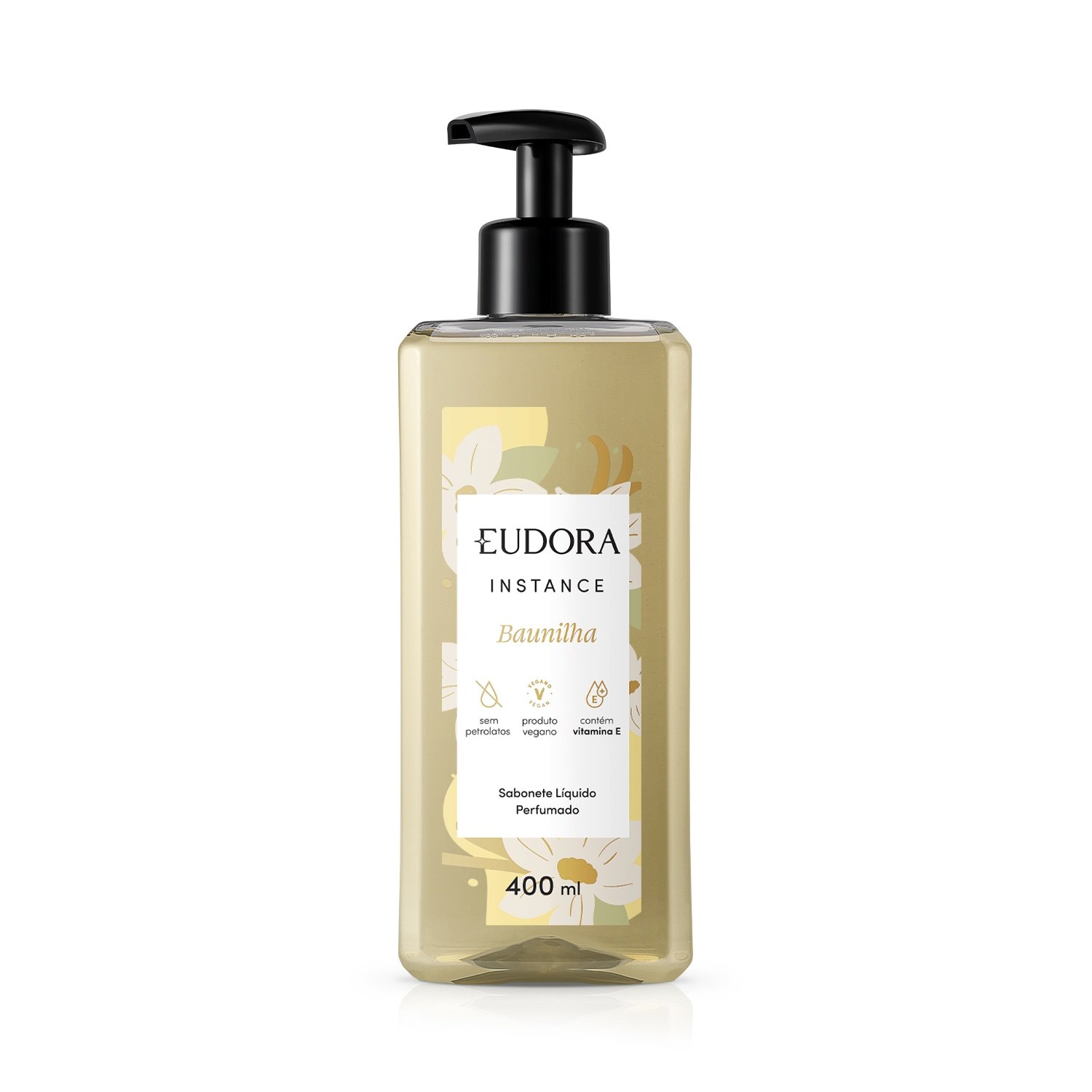 Eudora Instance Sabonete Líquido Perfumado Baunilha 400ml 400ml 1
