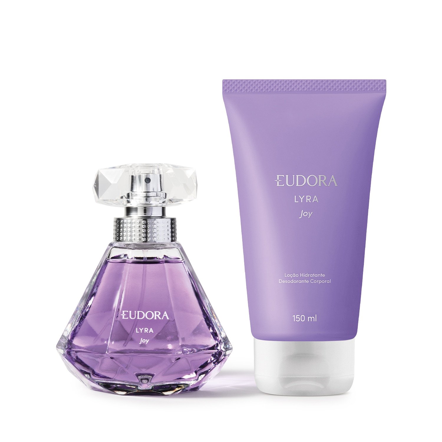 Combo Lyra Joy: Desodorante Colônia 75ml + Loção Corporal Lyra Joy 150ml ÚNICO 1