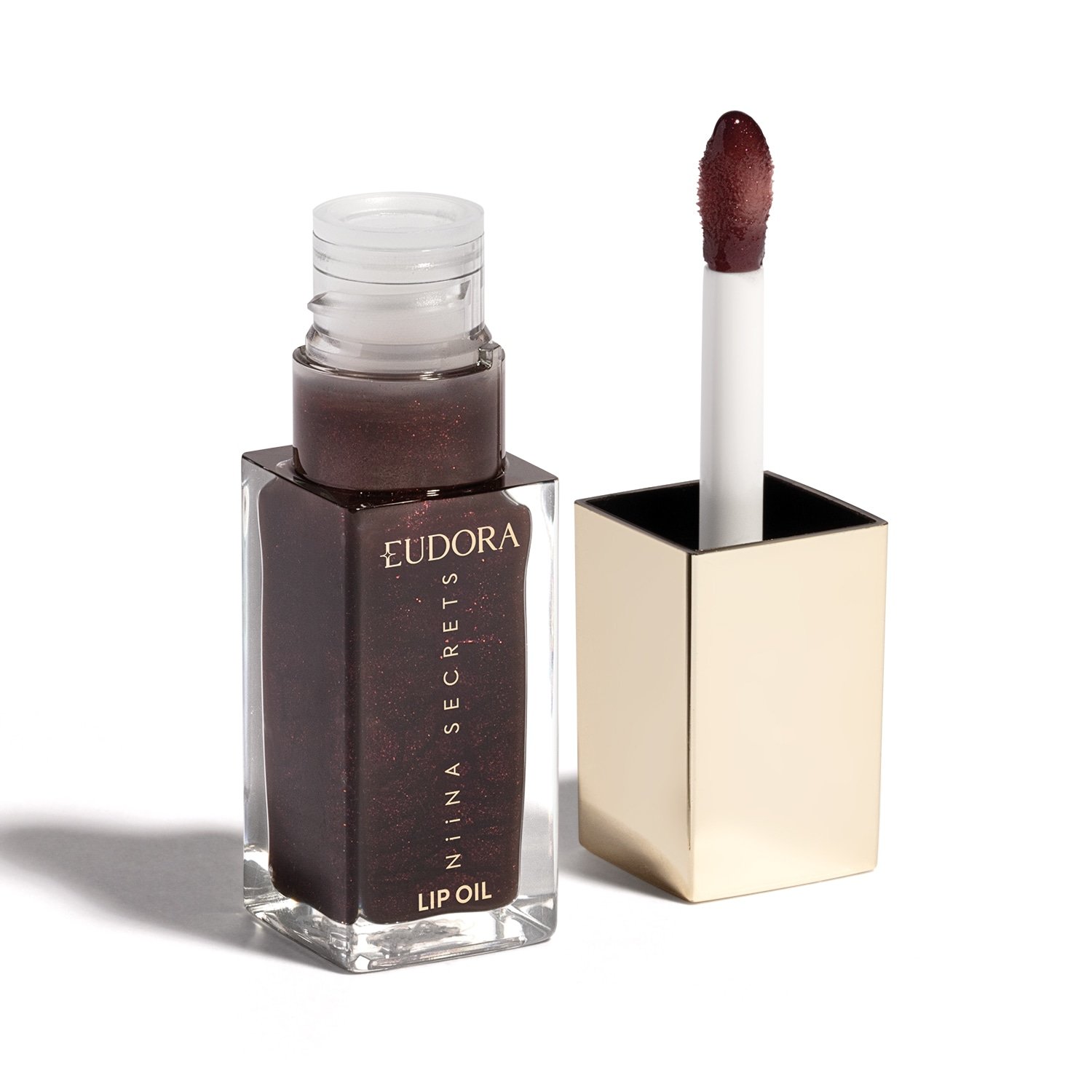 Eudora Niina Secrets Shine Flowers Lip Oil Rosa Negra 7ml 7ml 1