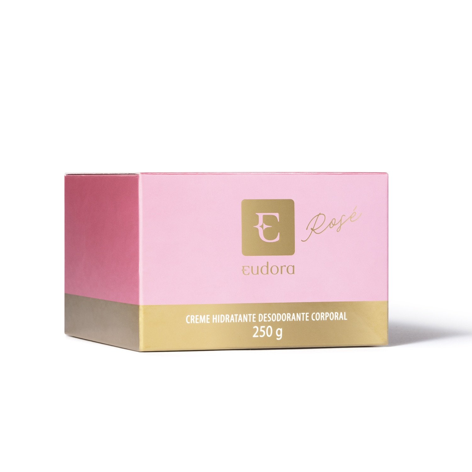 Creme Acetinado Desodorante Hidratante Corporal Eudora Rosé 250g 250g 5