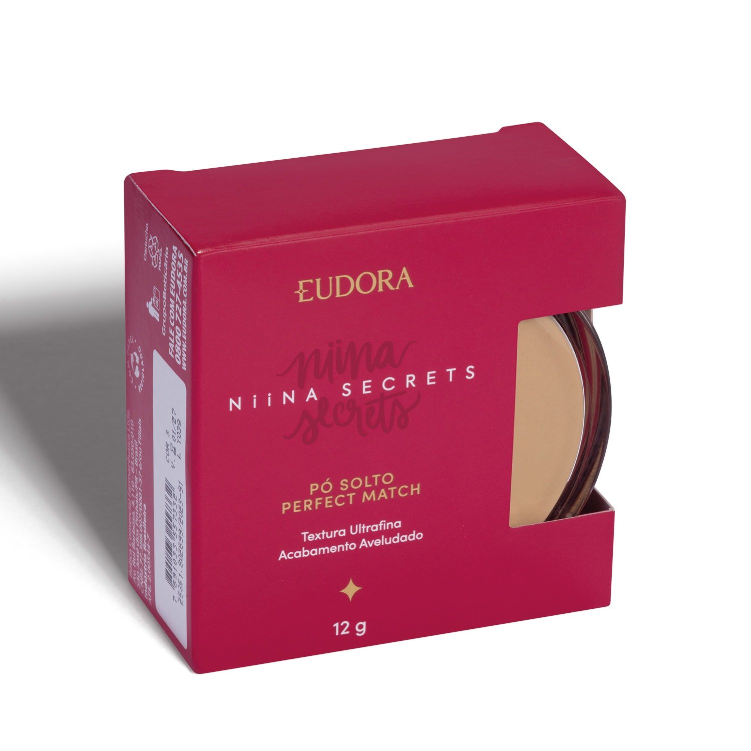 Eudora Niina Secrets Perfect Match Pó Solto Cor 3 12g 12g 4