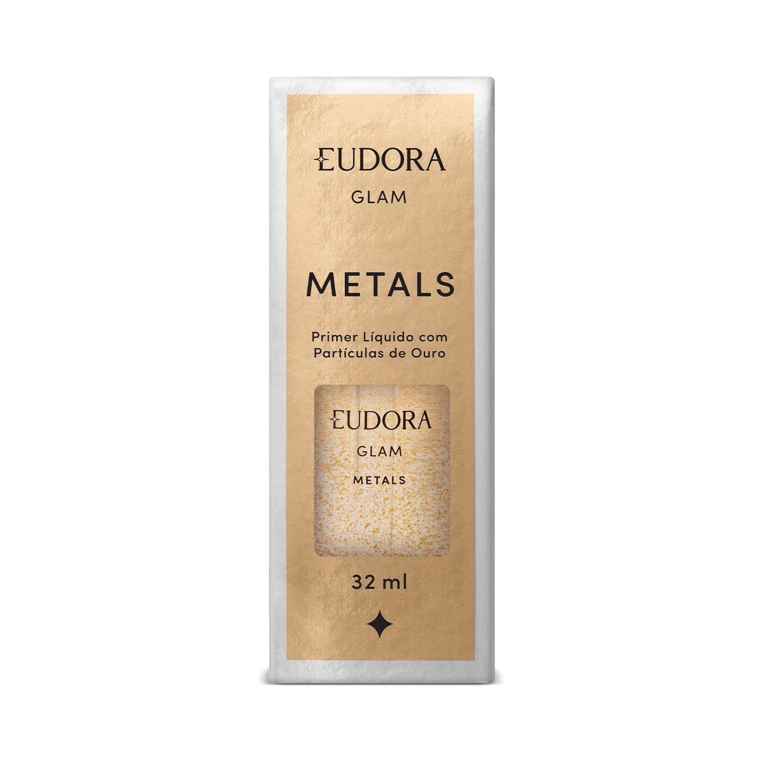 Eudora Glam Metals Primer Facial Líquido 32ml 34ml 4