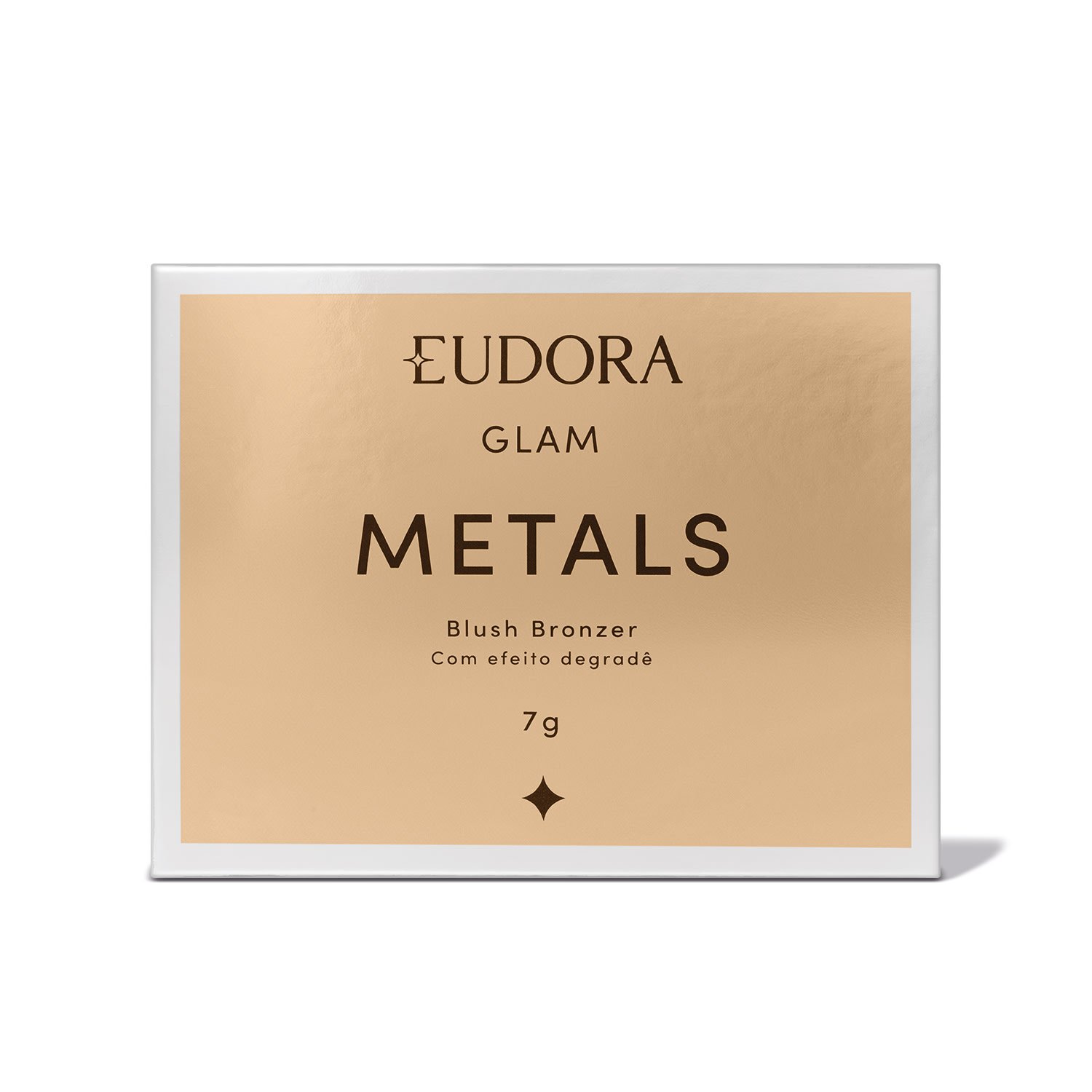 Eudora Glam Metals Blush Bronzer Degradê 7g 7g 6