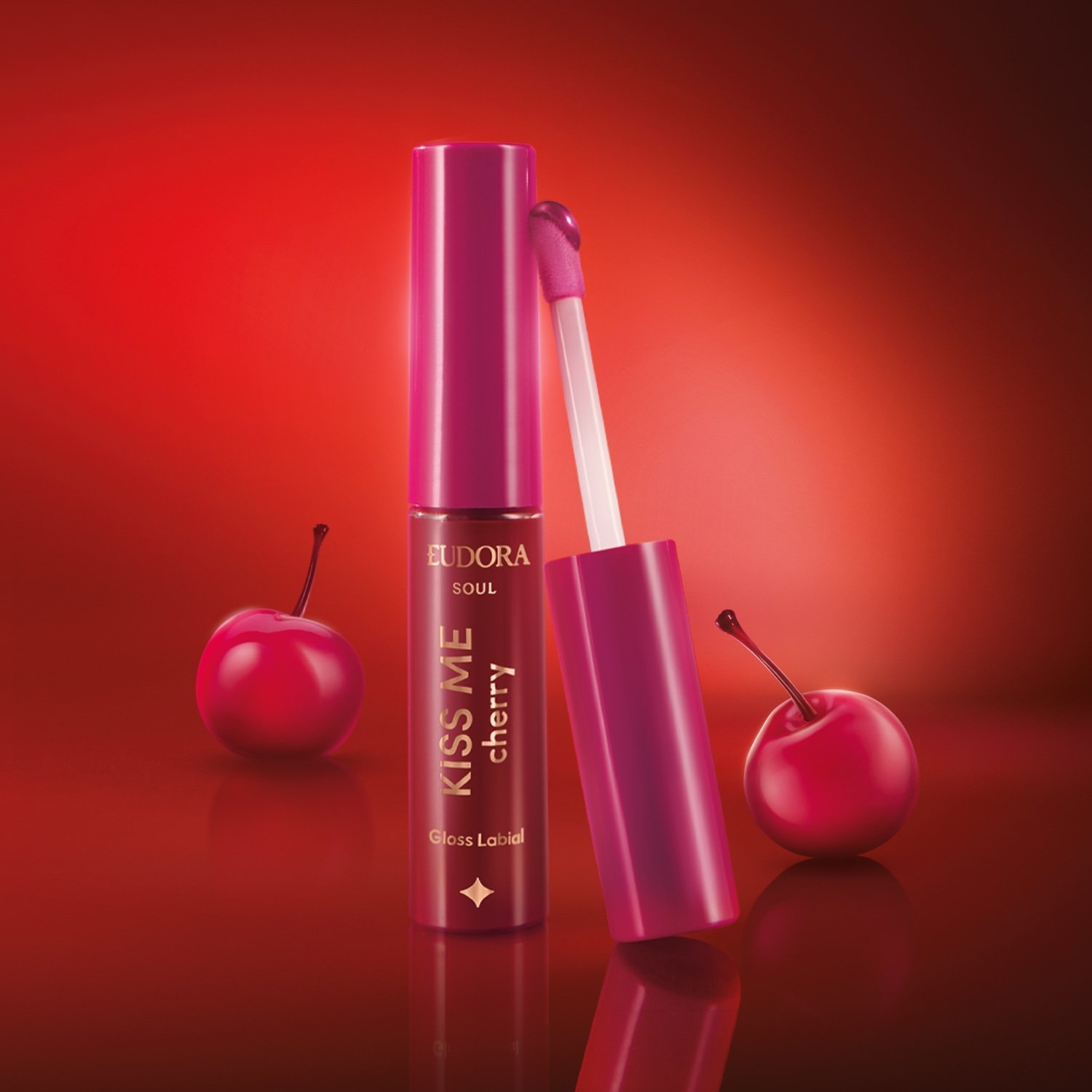 Eudora Kiss Me Cherry Gloss Labial 5,5ml 5,5ml 6