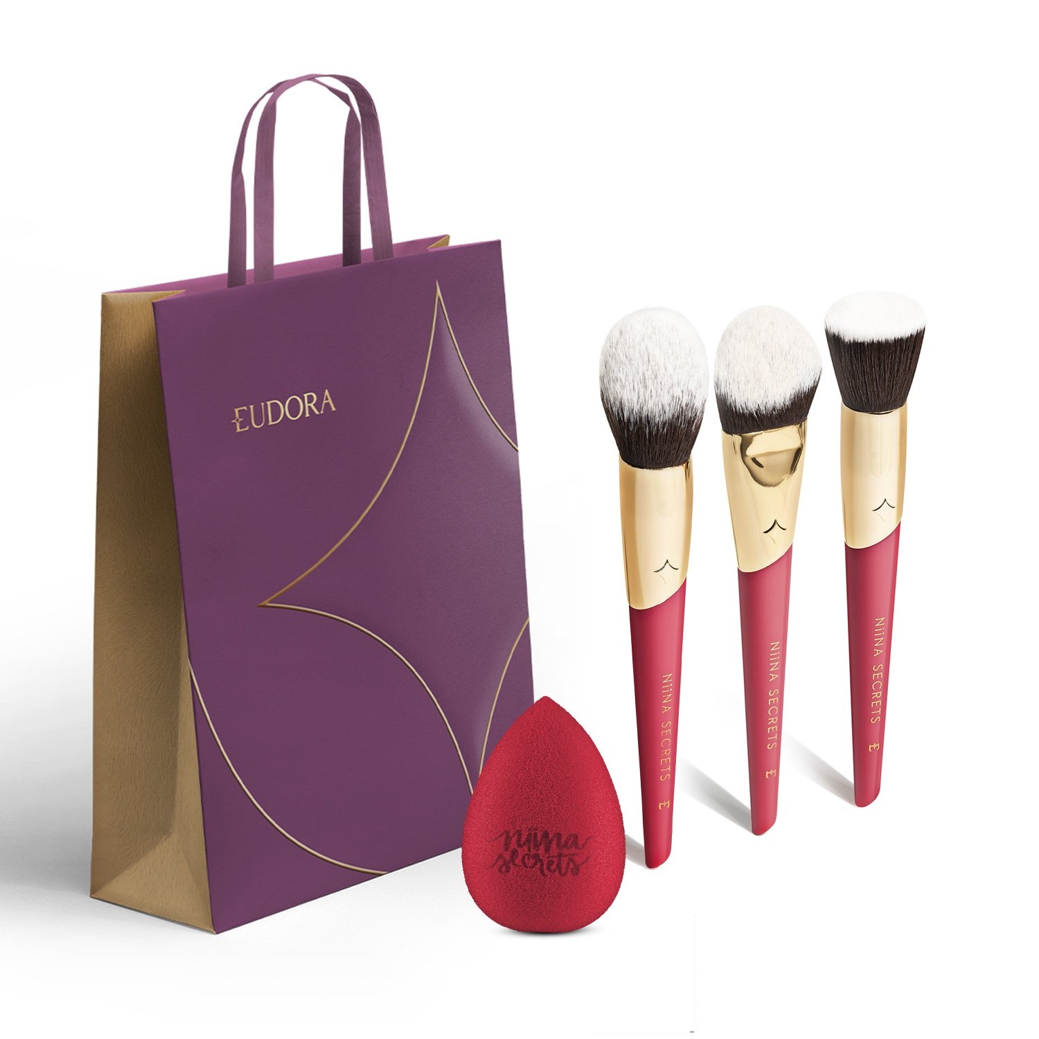 Combo Presente de Natal Acessórios de Make Niina Secrets (5 itens) ÚNICO 1