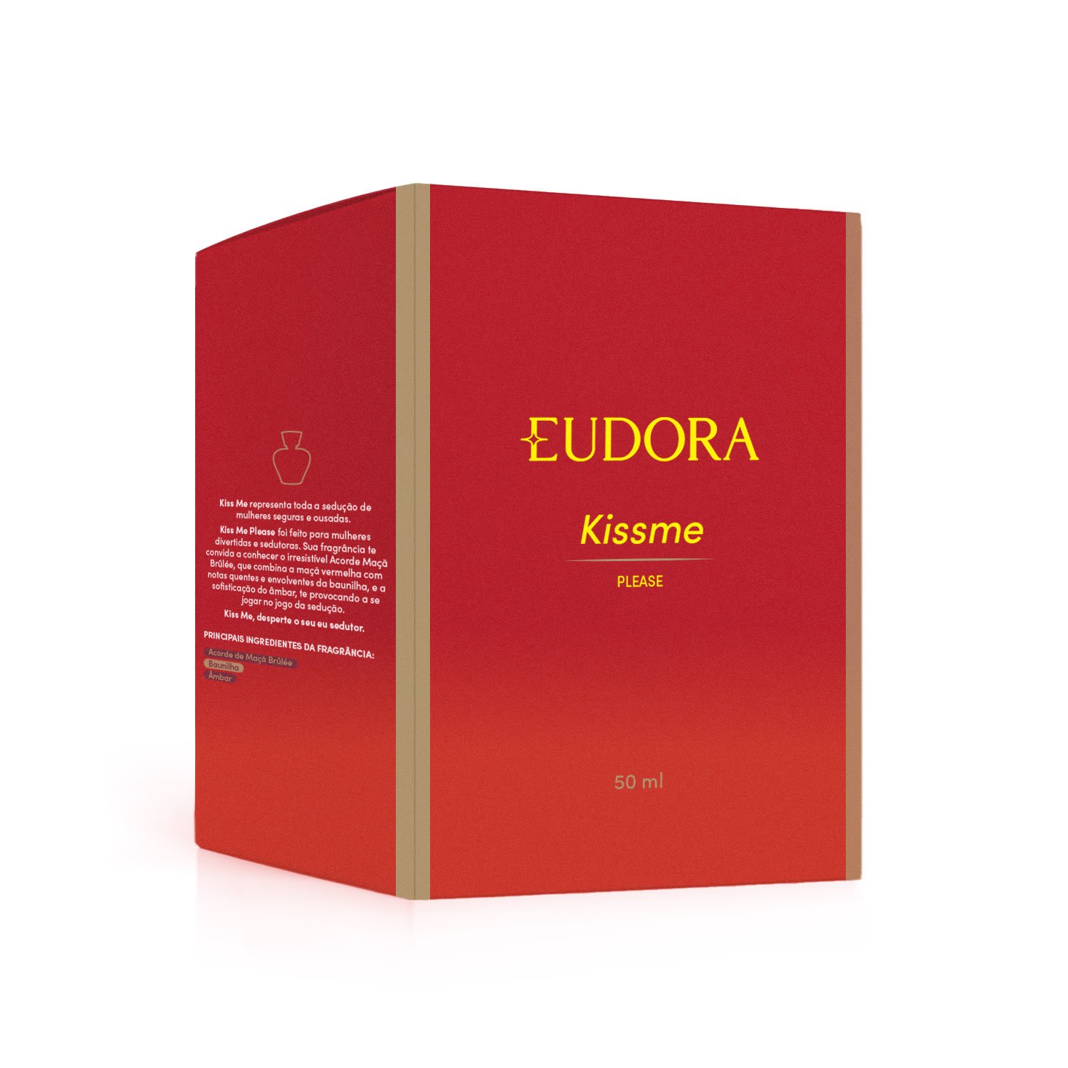 Eudora Kiss Me Please Desodorante Colônia 50ml 50ml 7