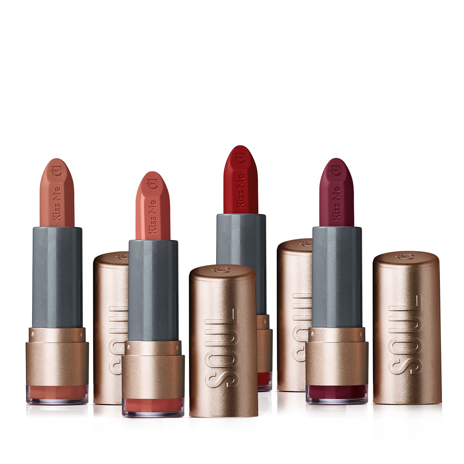 Combo Soul Kiss Me Batom (4 itens) ÚNICO 1