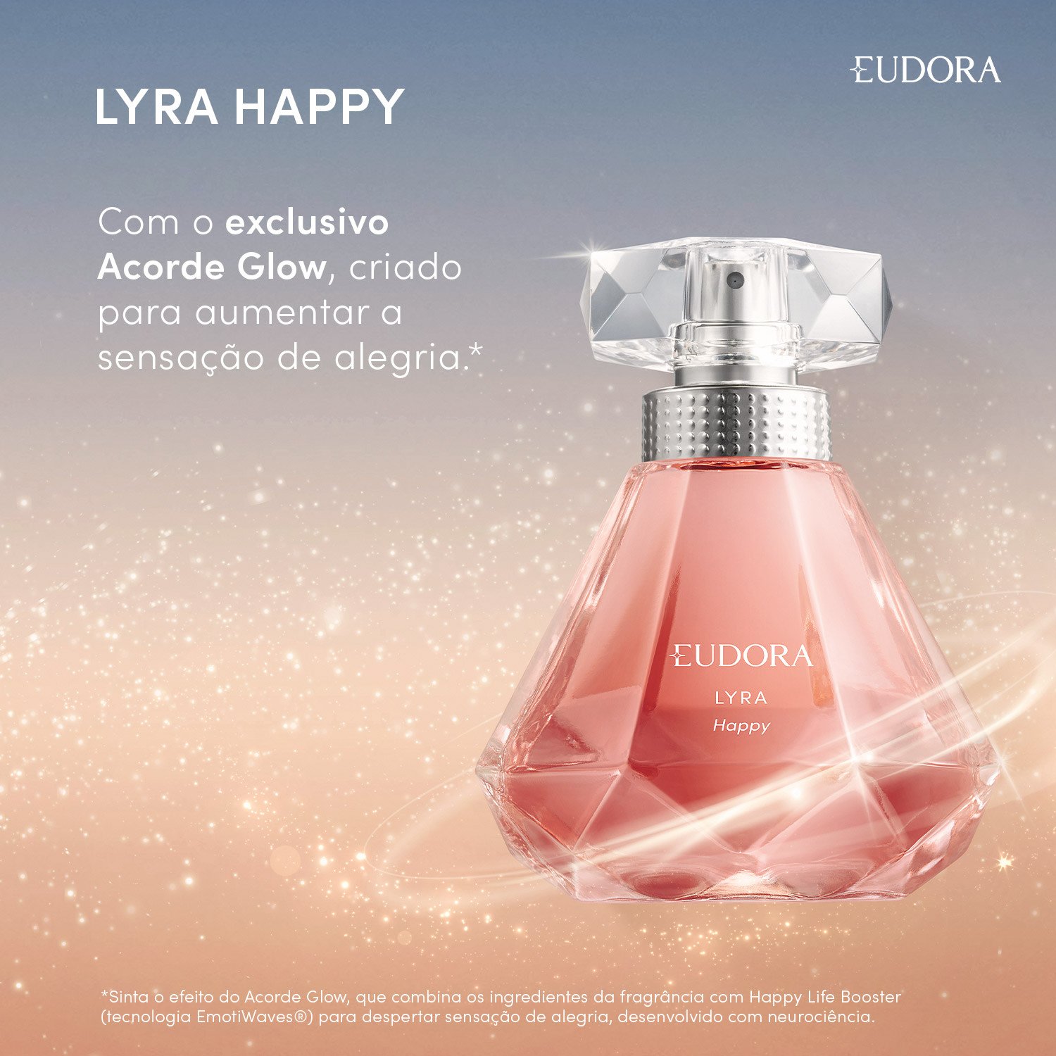 Eudora Lyra Happy Desodorante Colônia 75ml 75ml 4