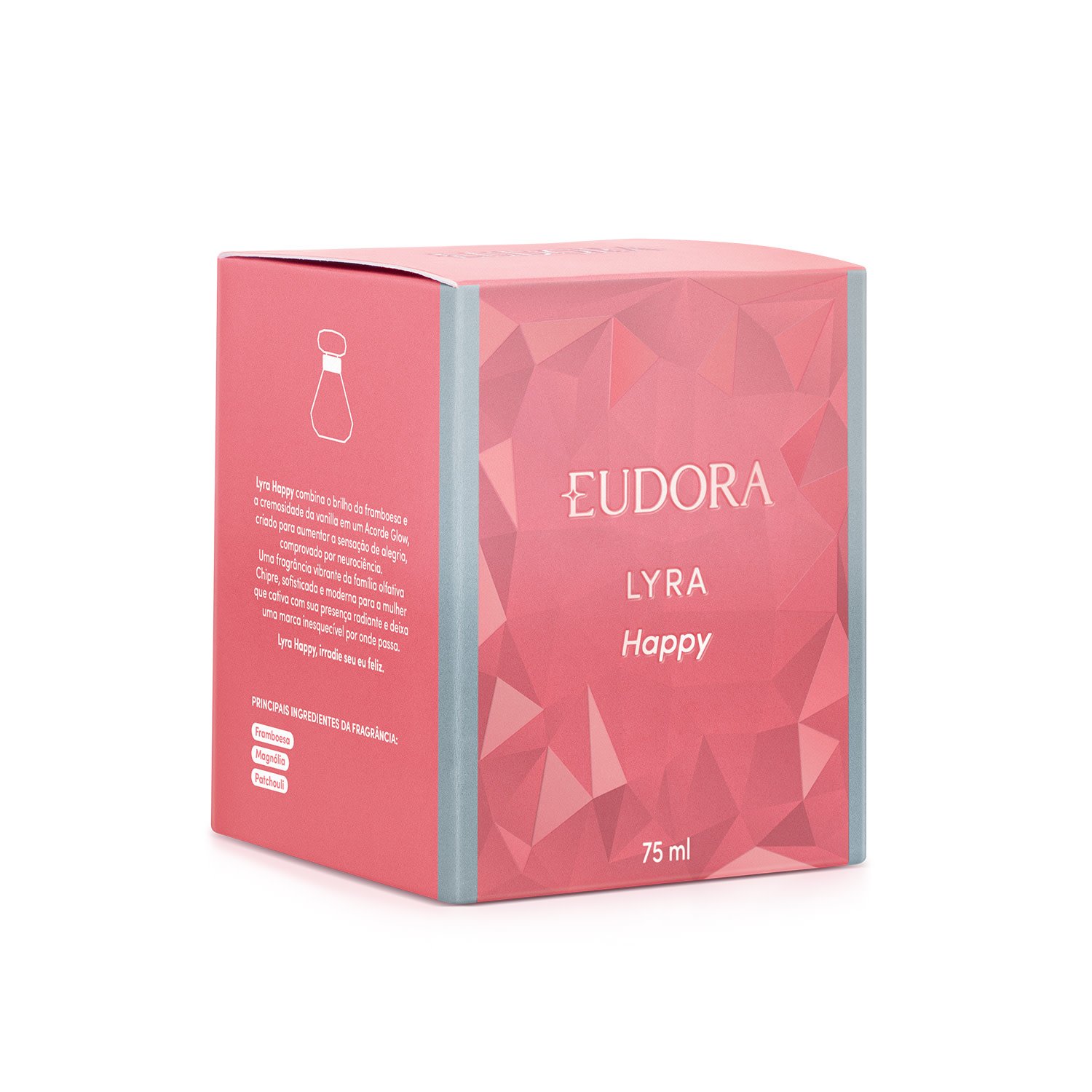 Eudora Lyra Happy Desodorante Colônia 75ml 75ml 7