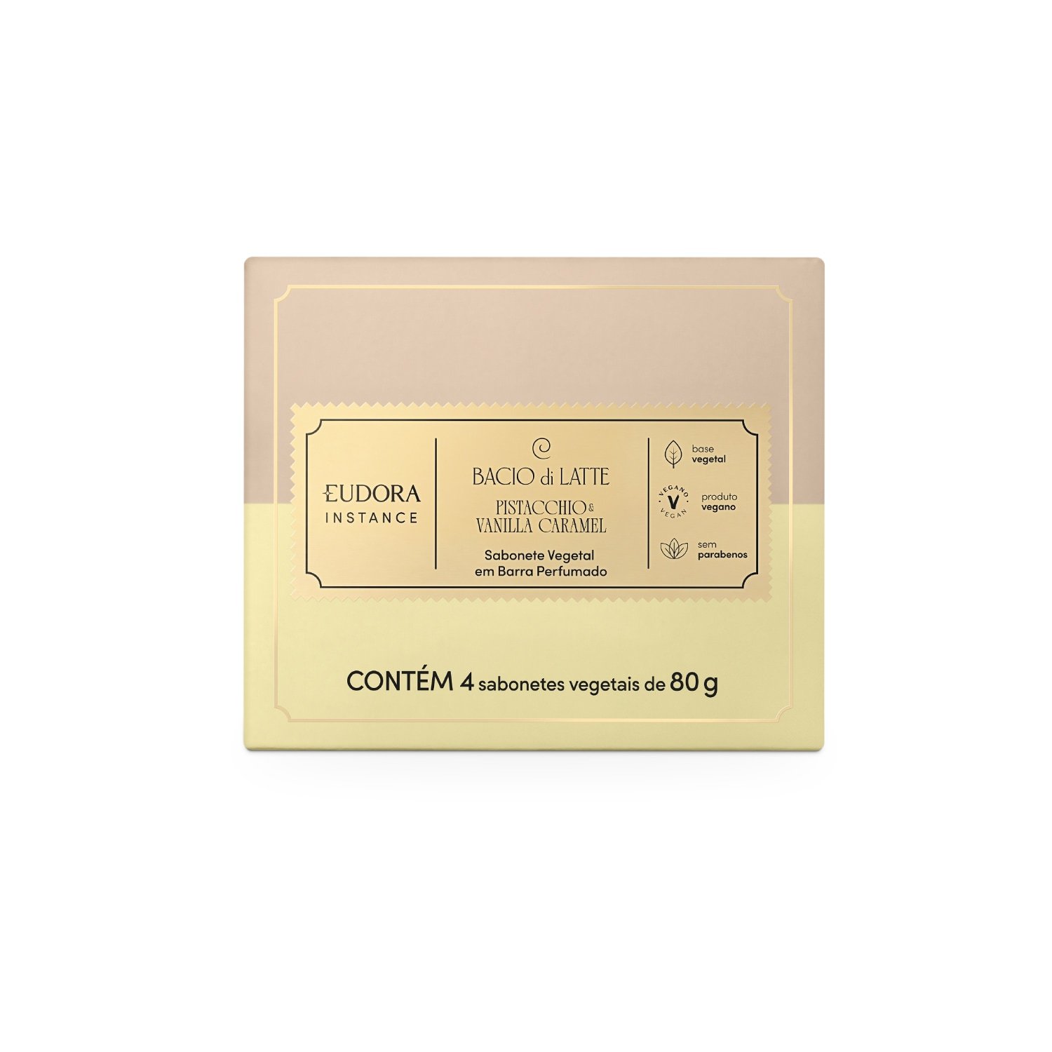Eudora Instance Sabonete Barra Vegetal Perfumado 80g ÚNICO 2
