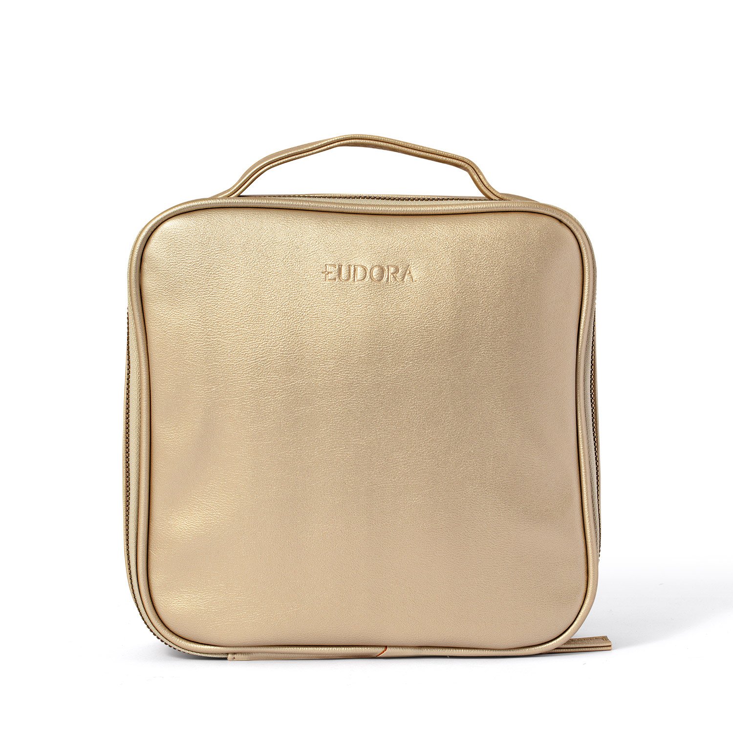 Eudora Collection Nécessaire Dourado Retangular Vertical