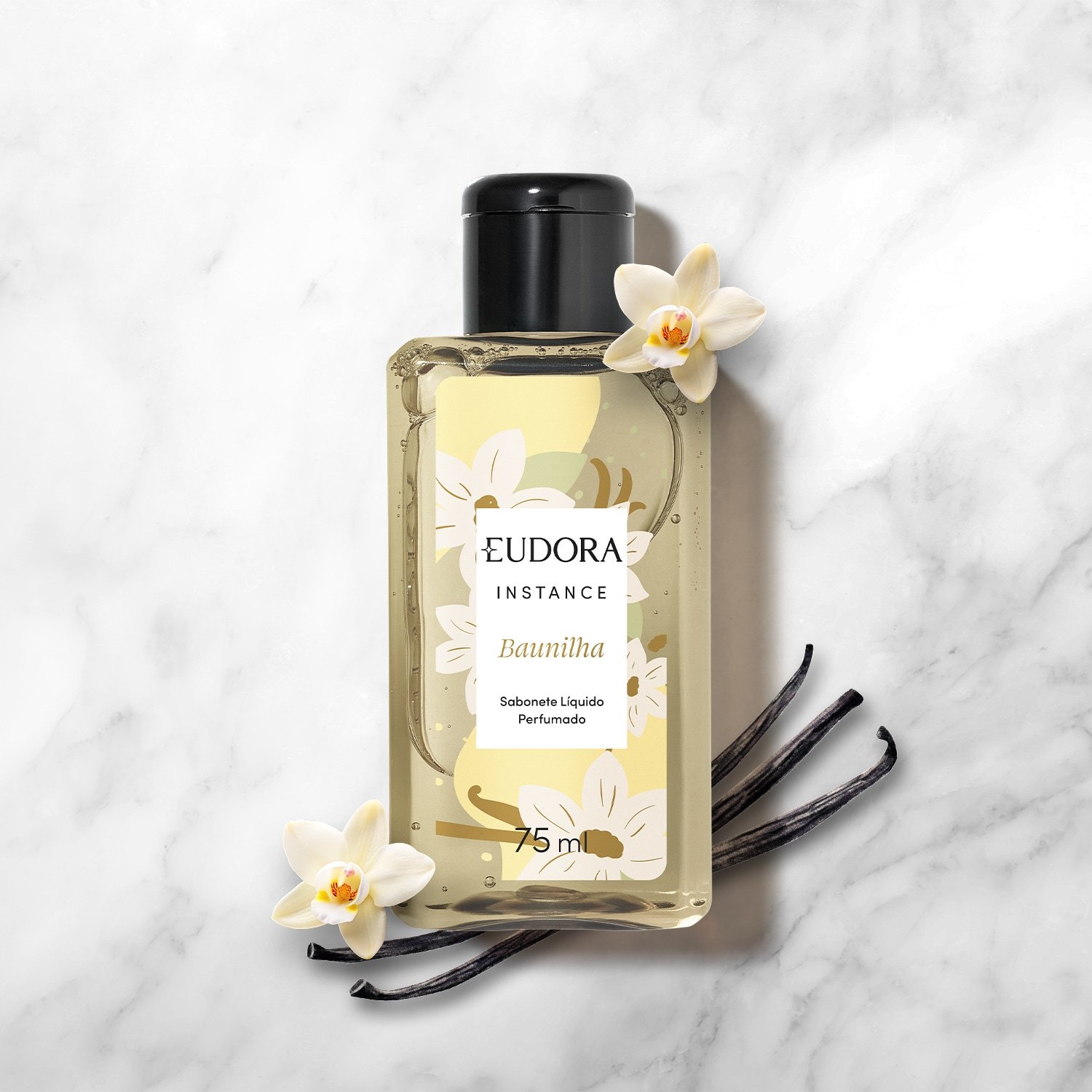 Eudora Instance Sabonete Líquido Perfumado Baunilha 75ml 75ml 3