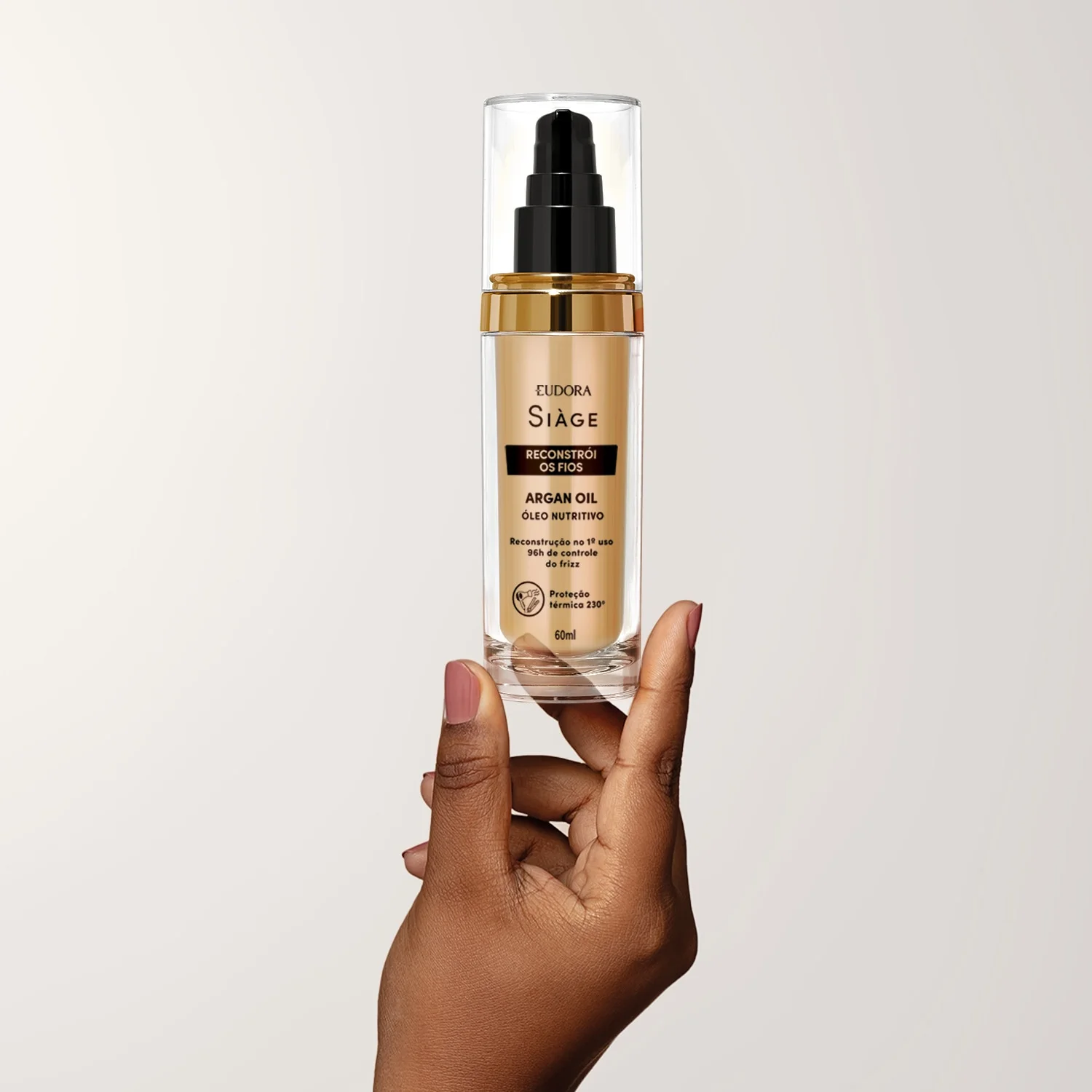 Eudora Siàge Argan Oil Reconstrói os Fios 60ml 60ml 8