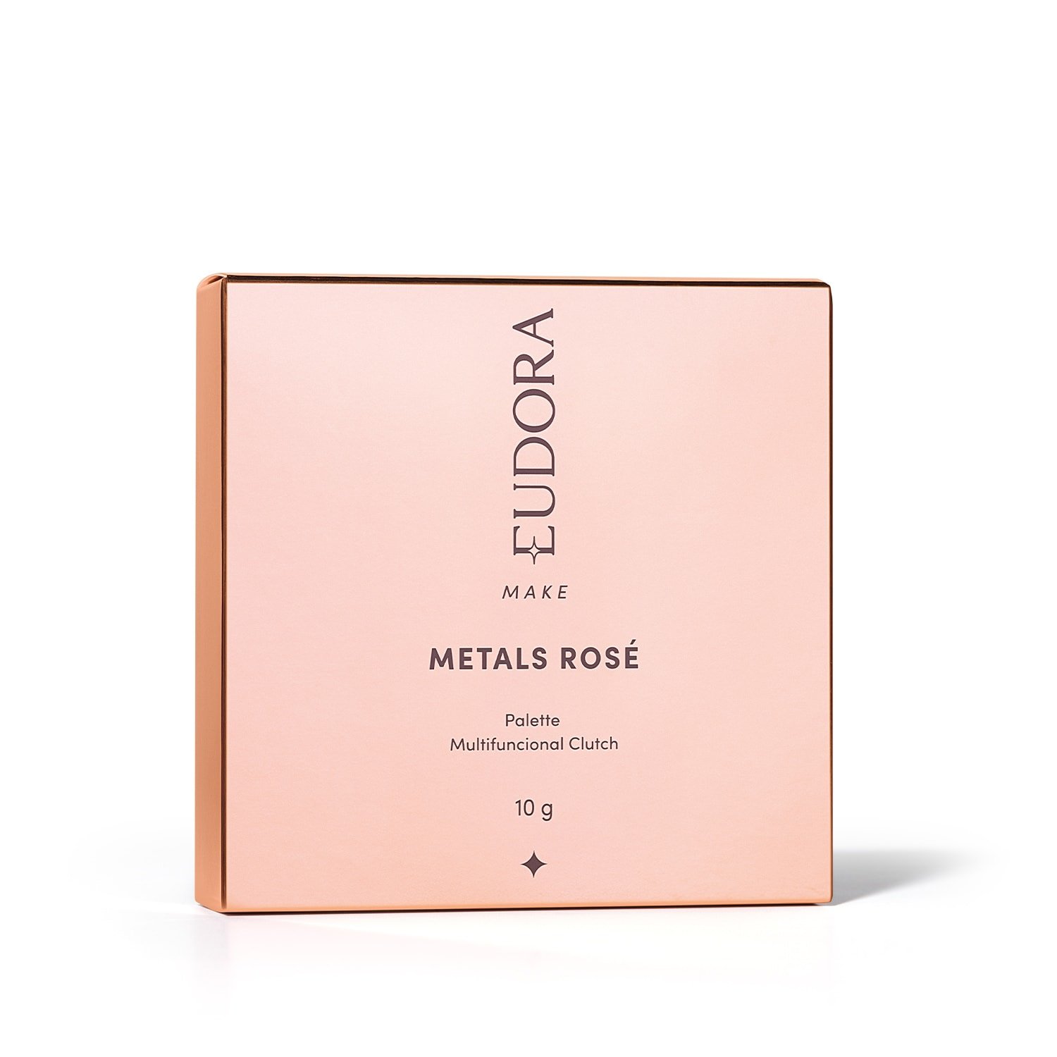 Eudora Make Paleta Multifuncional Clutch Metals Rosé 10g 10g 7