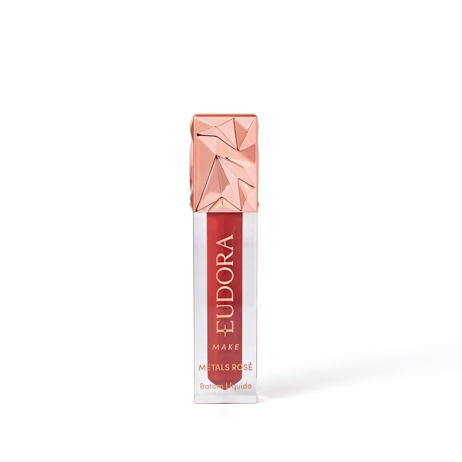 Eudora Make Batom Líquido Cremoso Metals Rosé Terracota Exclusivo 2,5ml Rosé Terracota 6