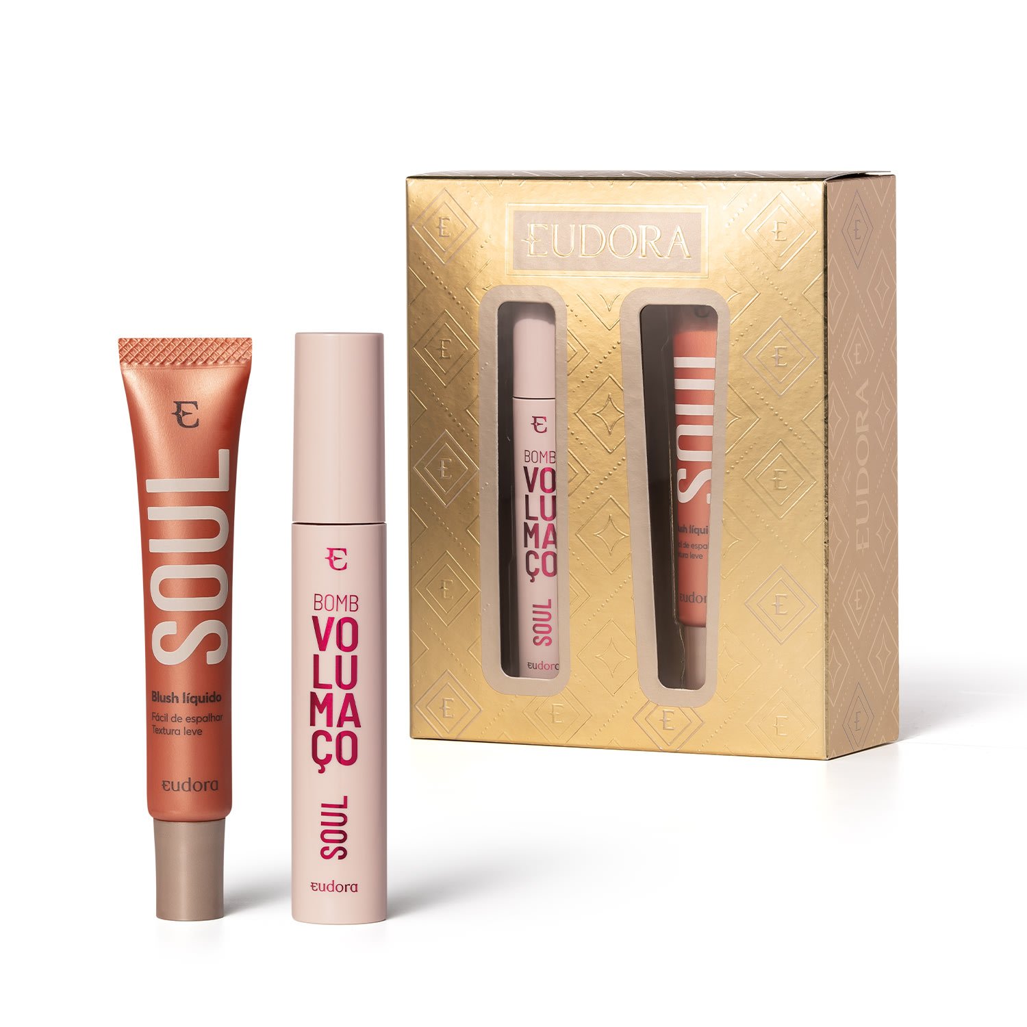 Eudora Soul Kit Máscara Cílios Blush (2 Produtos) ÚNICO 1