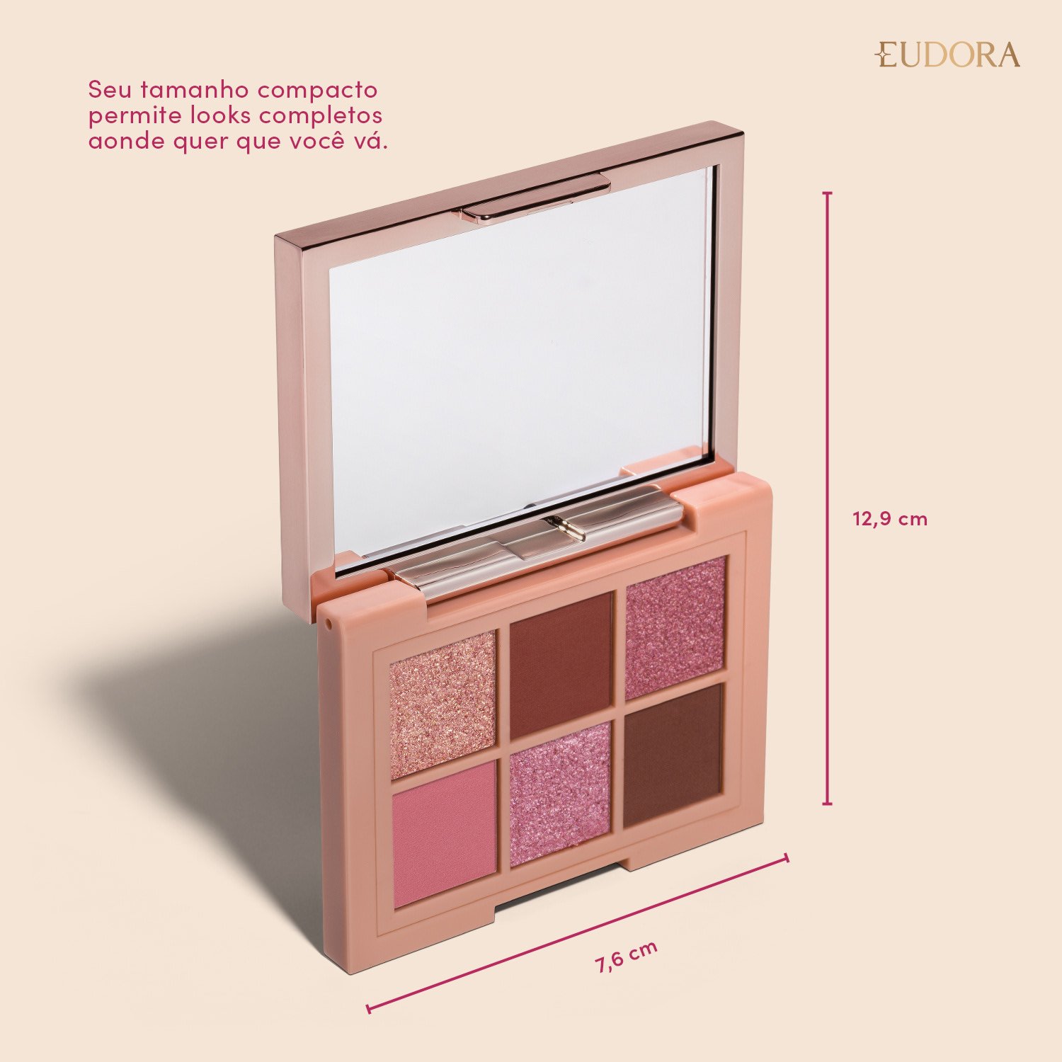 Eudora Niina Secrets Paleta de Cores para os Olhos Shine 5,4g 5,4g 5