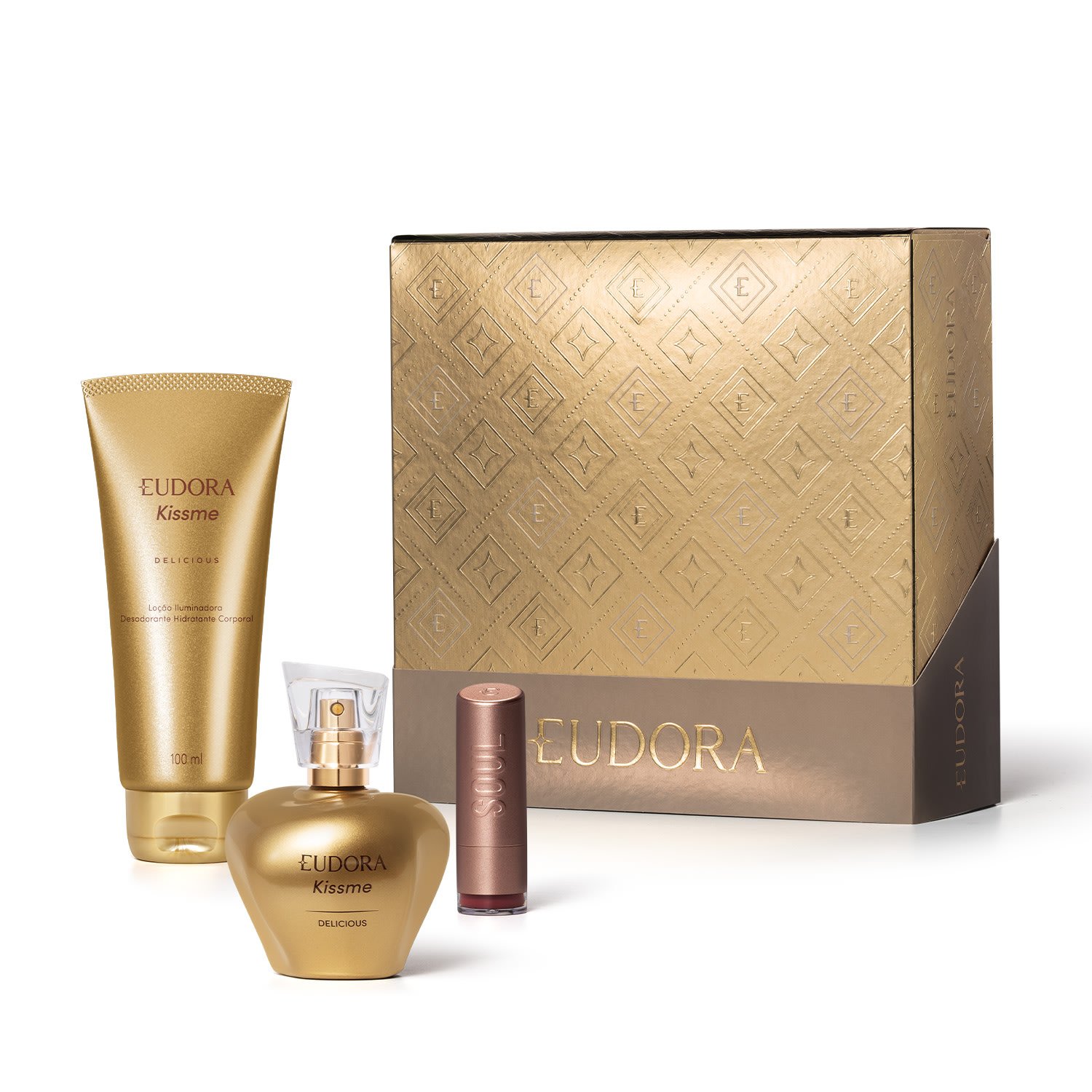 Eudora Kiss Me Delicious Kit (3 Produtos)