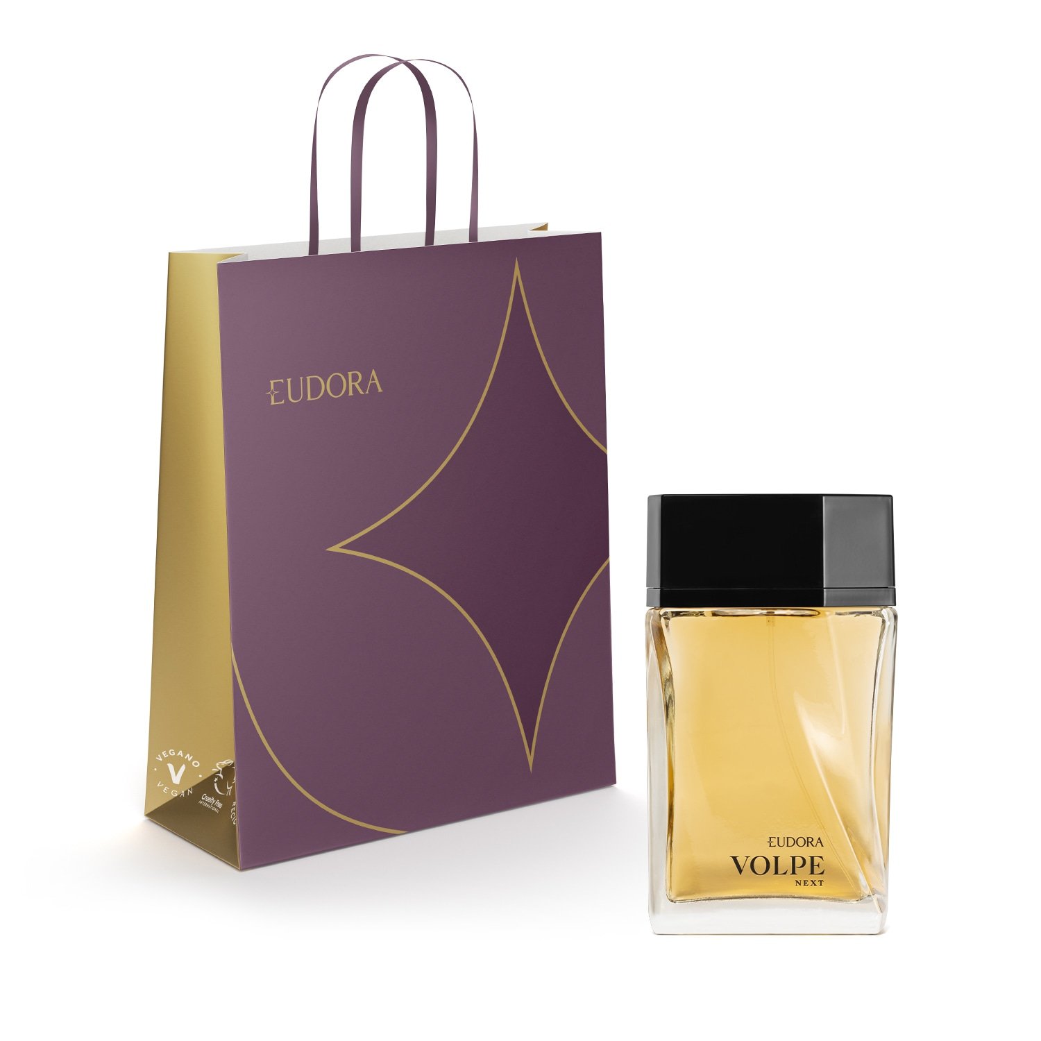 Combo Volpe Next: Desodorante Colônia 100ml + Sacola 2