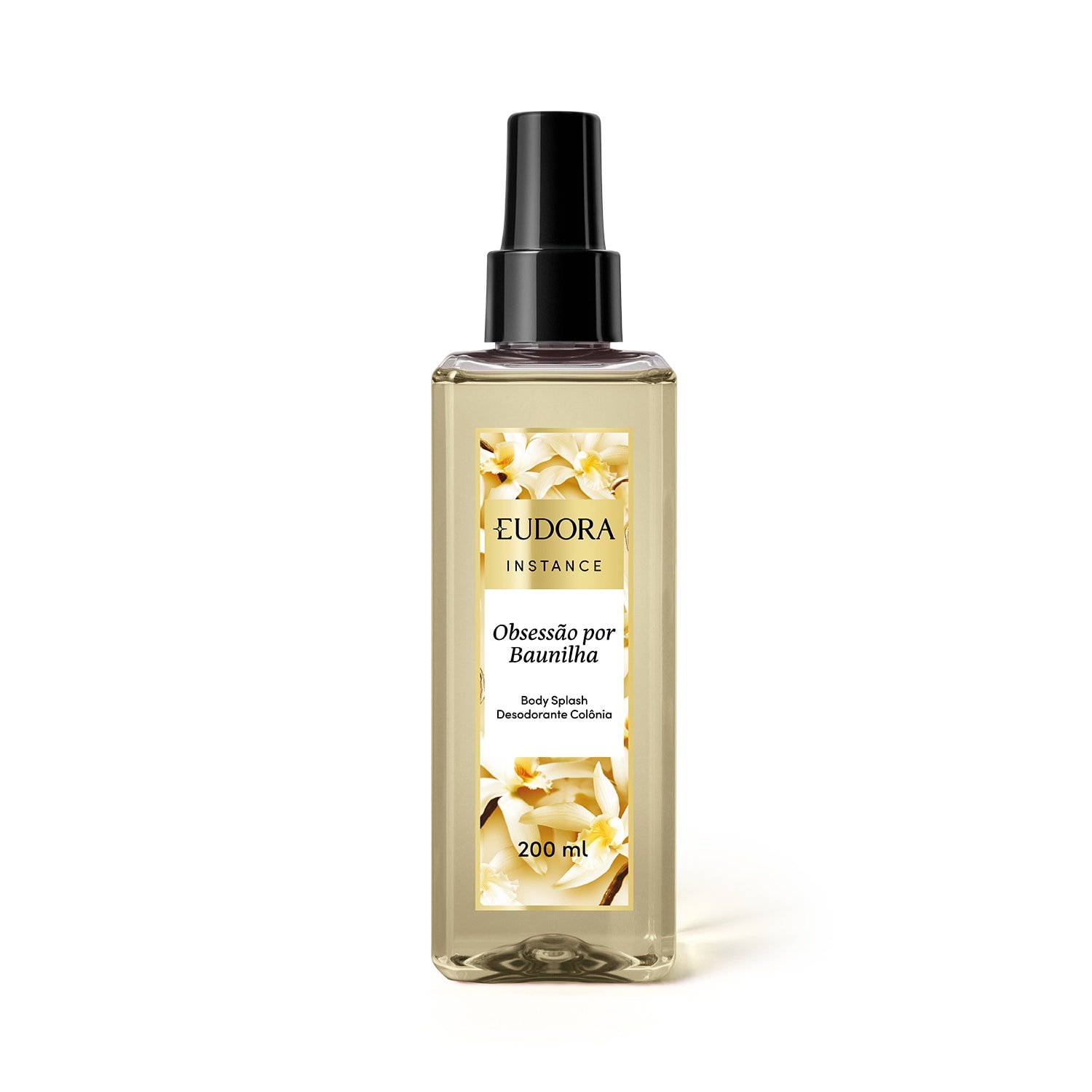 Eudora Instance Spray Perfumado Desodorante Colônia Baunilha 200ml