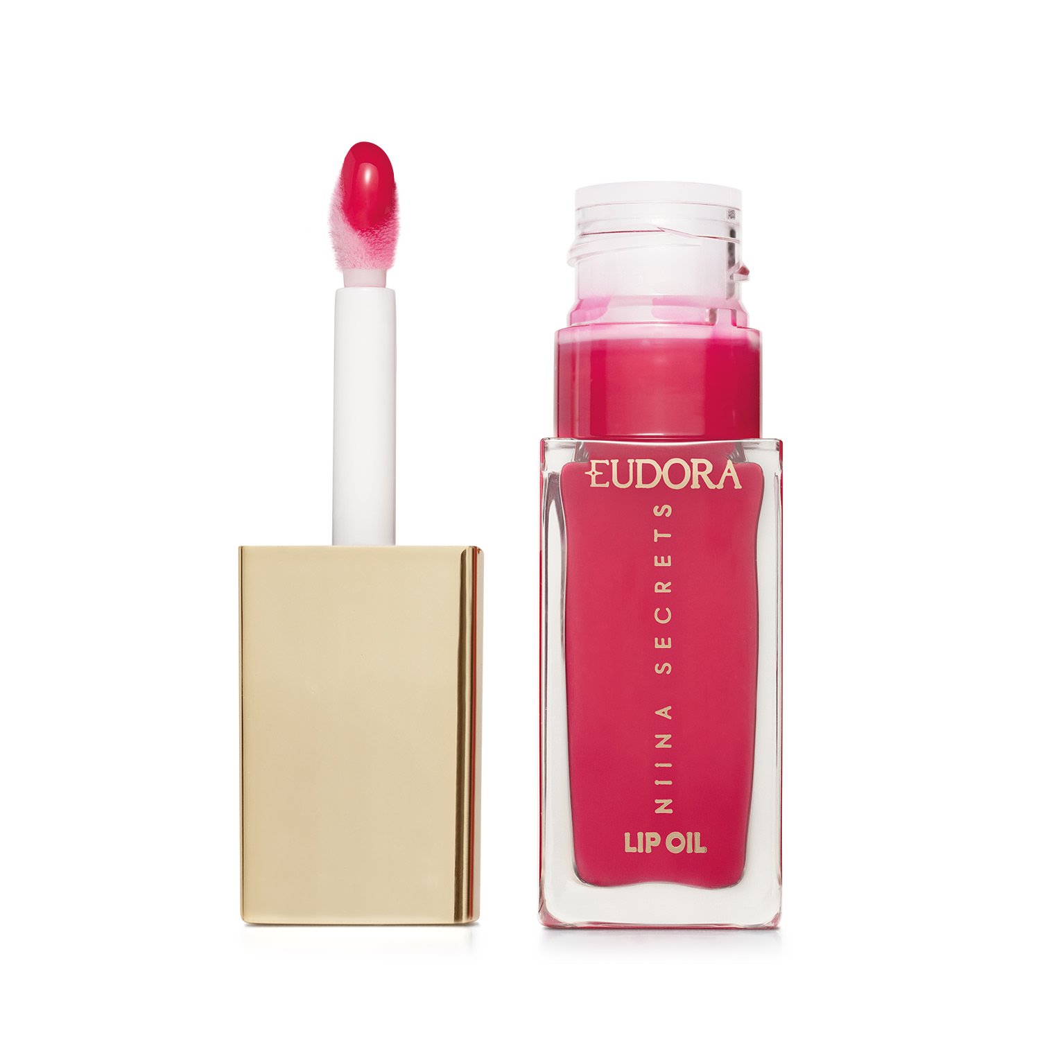 Eudora Niina Secrets Lip Oil Shine Flowers Rosa Sublime 7ml