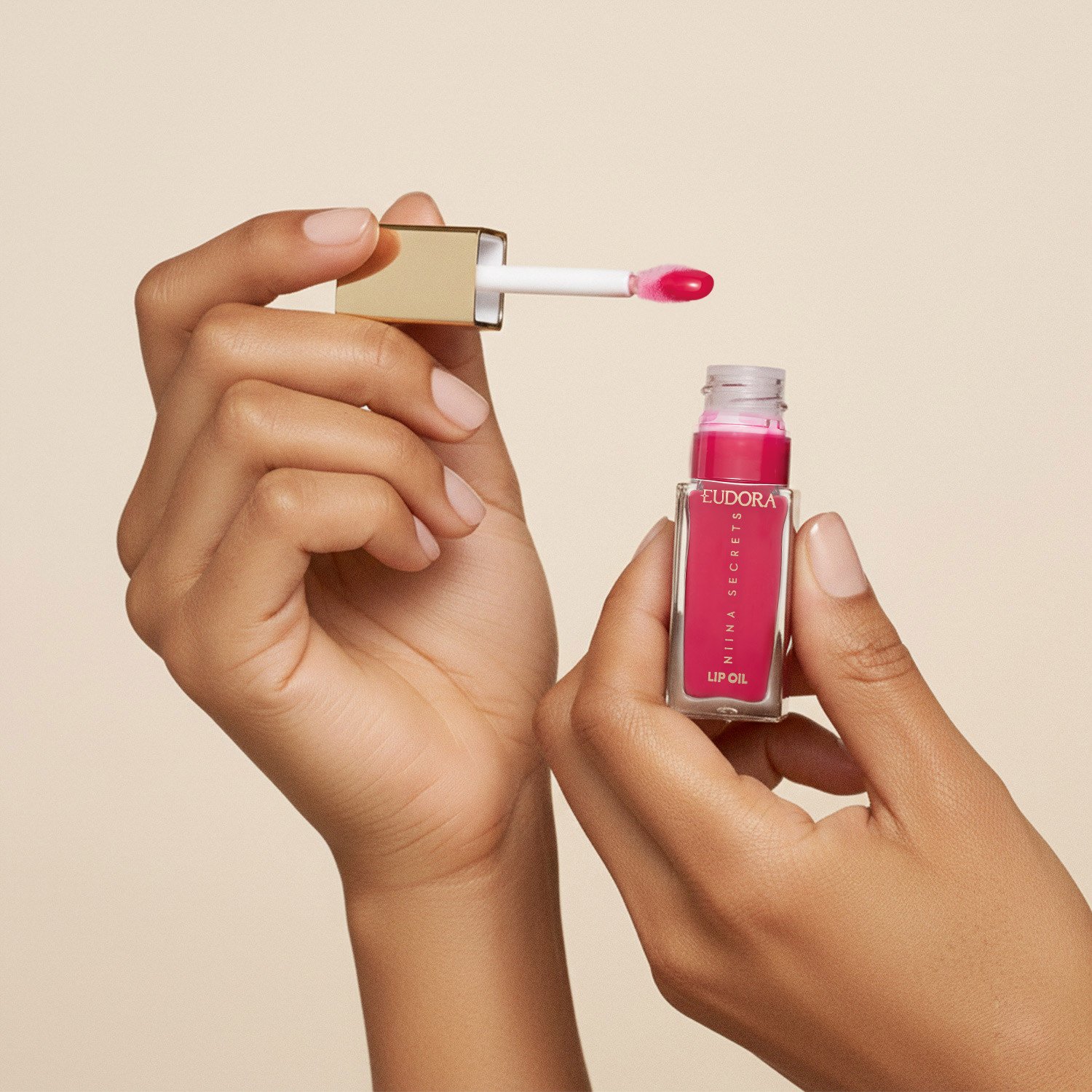 Eudora Niina Secrets Lip Oil Shine Flowers Rosa Sublime 7ml Rosa Sublime 4