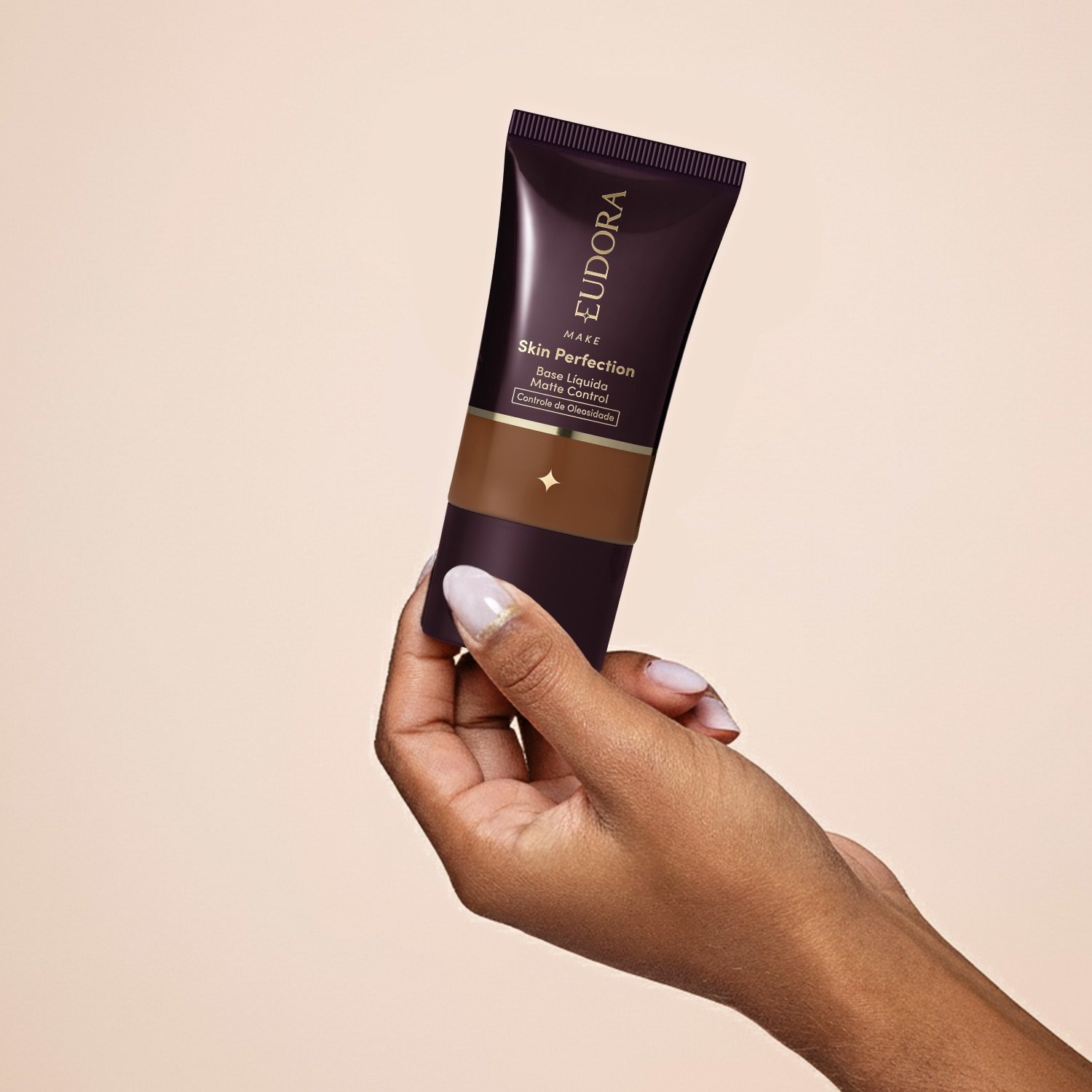 Eudora Make Base Líquida Control Skin Perfection 100F 30ml Cor 100F 4