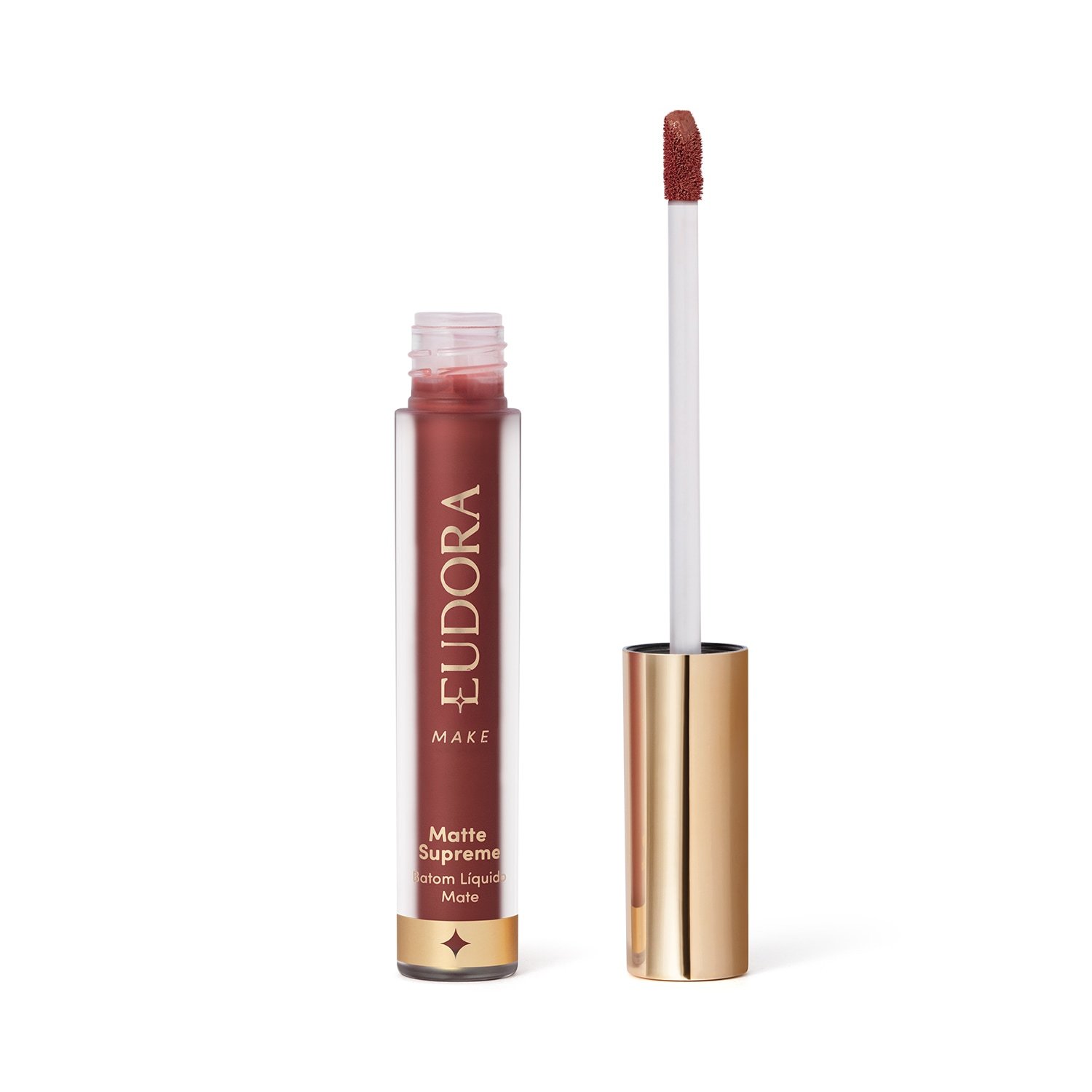 Eudora Make Batom Líquido Matte Supreme Nude Instinto 4ml