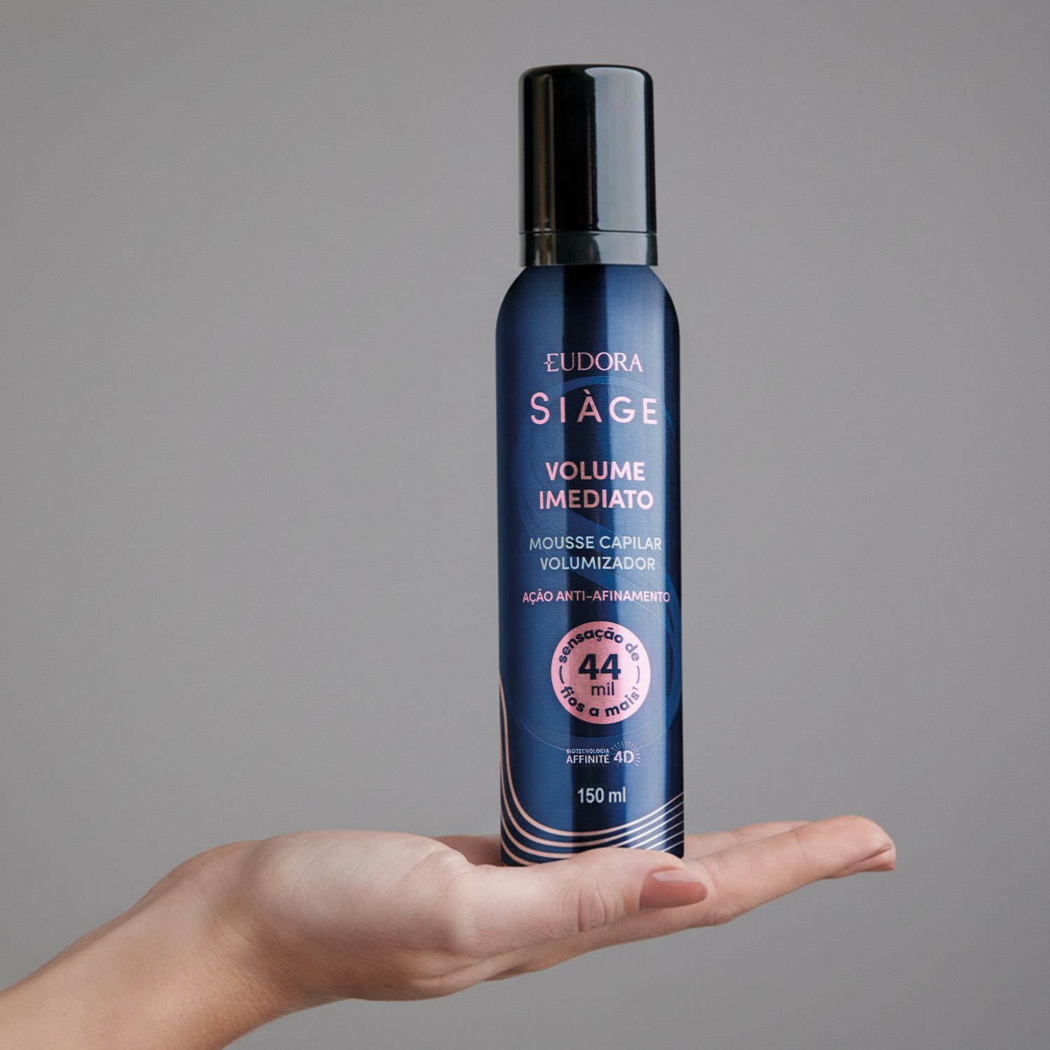 Eudora Siàge Mousse Volumizador Volume Imediato 150ml 150ml 8