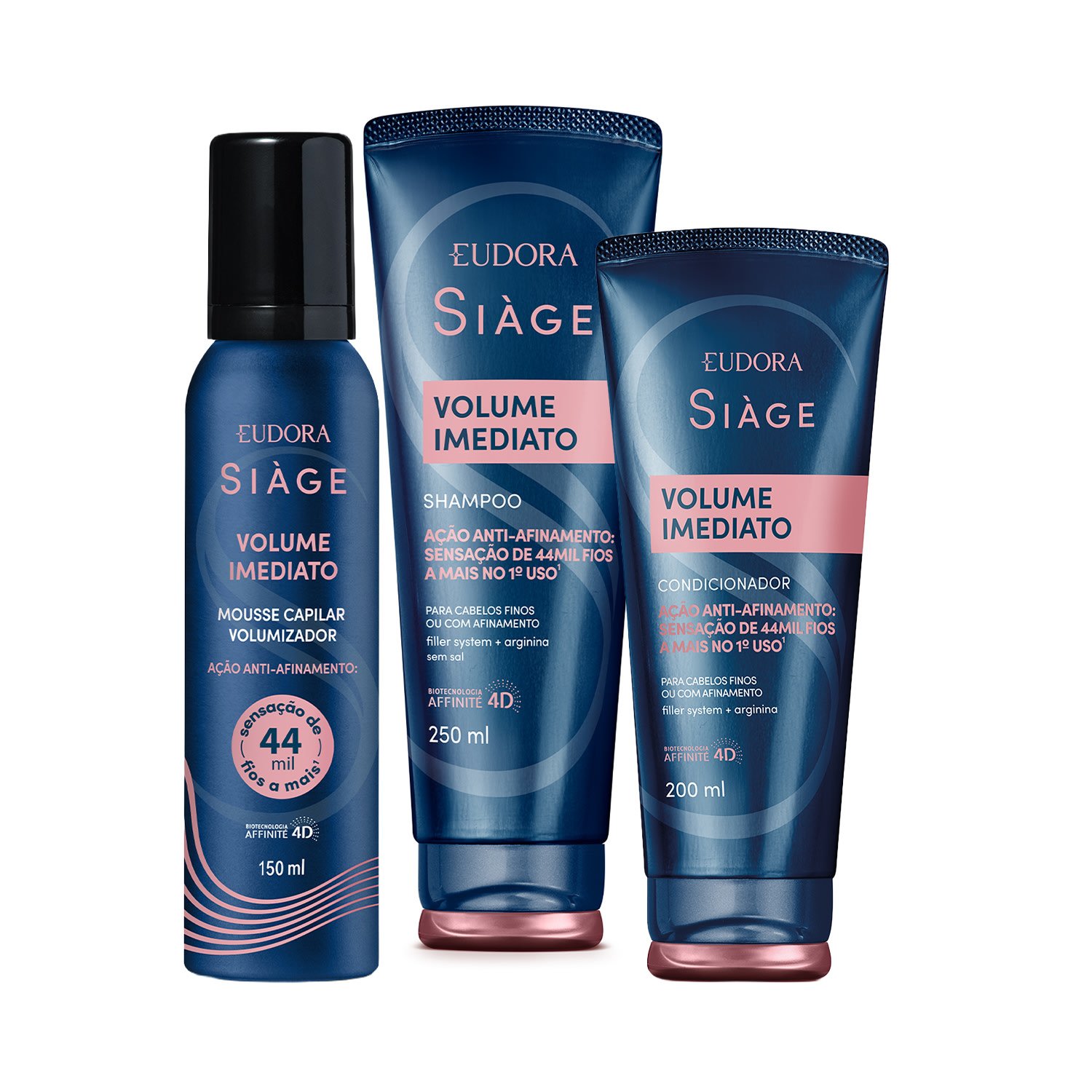 Combo Siàge Volume Imediato (3 itens)