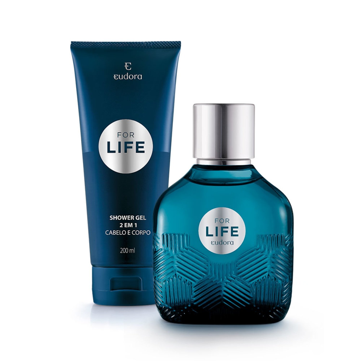 Kit For Life Colônia Desodorante + Shampoo ÚNICO