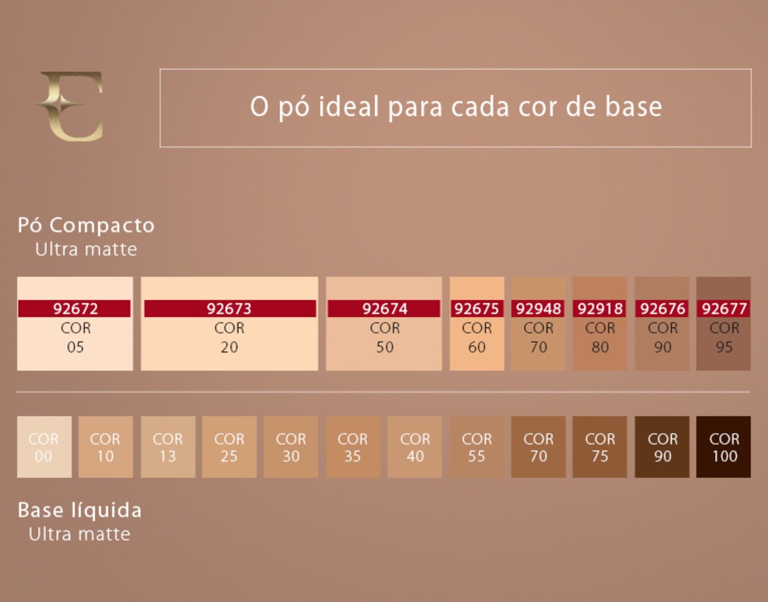 Pó Compacto Soul Ultra Matte Cor 90 10g Cor 90 2