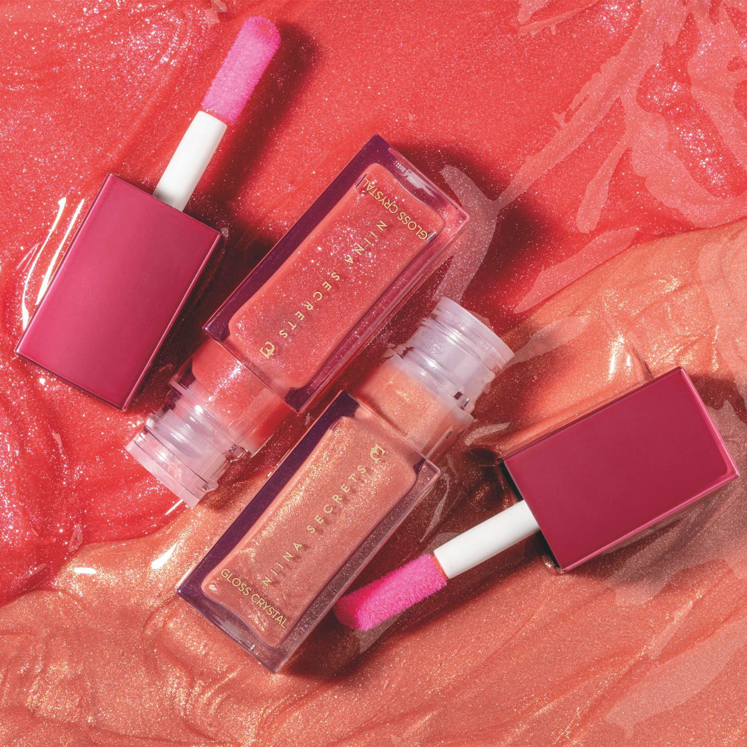 Eudora Kit Niina Secrets Crystal: Gloss Rubi + Gloss Topázio Rubi/Topázio 3