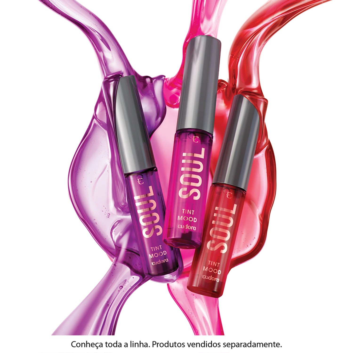 Batom Líquido SOUL Tint Mood Rosado Energy Mood Rosado 4