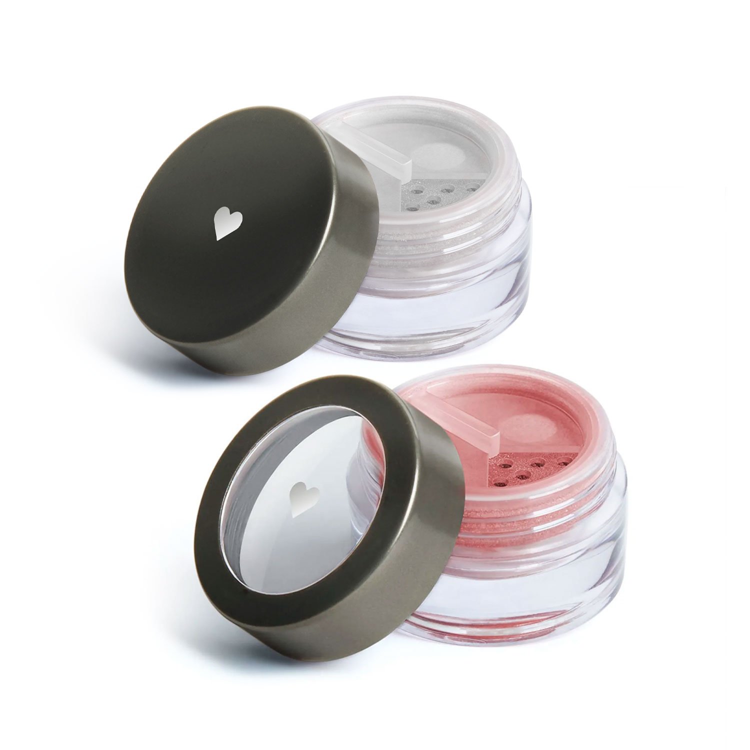 Quem disse, Berenice? Kit Glitter para Olhos: Brancolitter 1g + Roselitter 1g ÚNICO 2