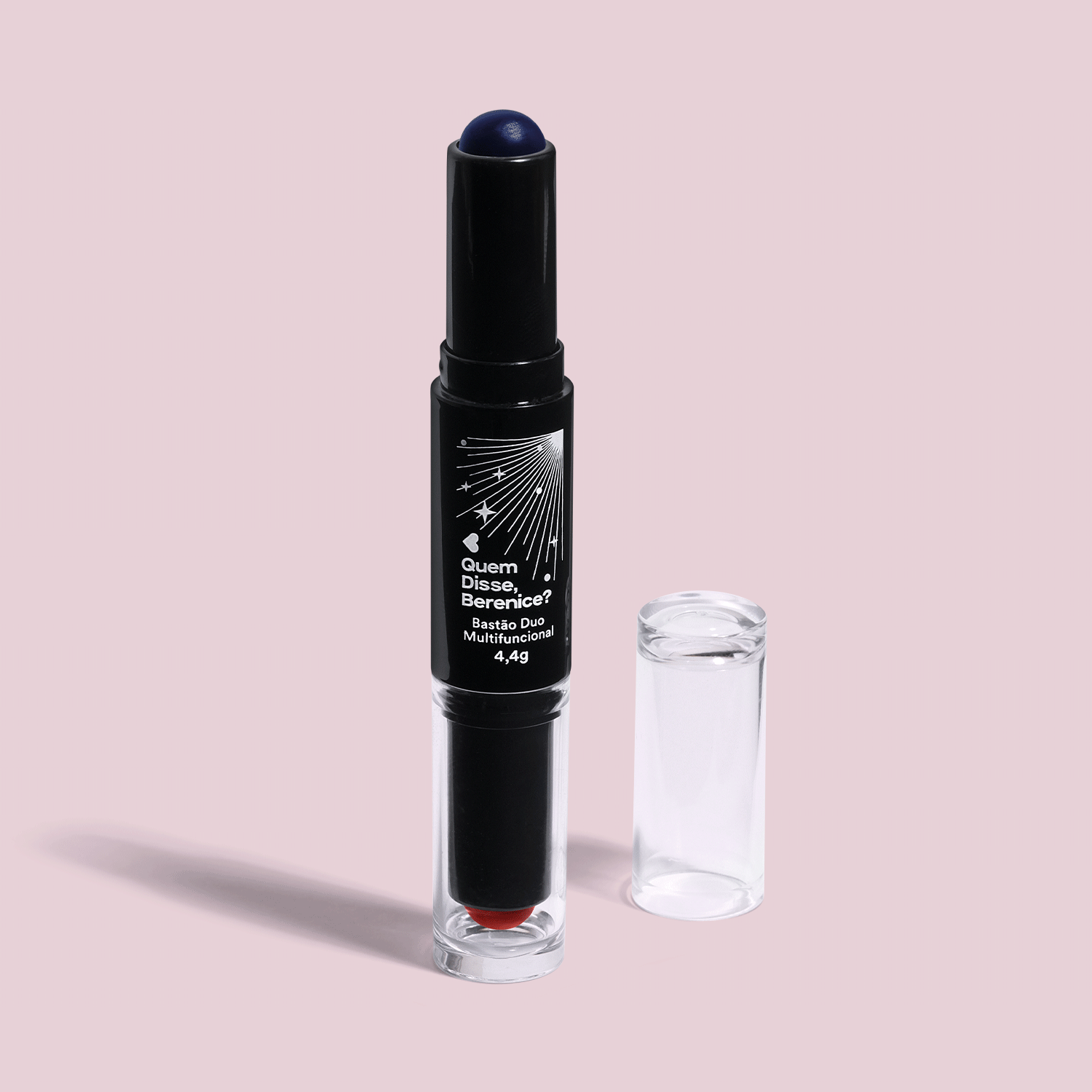 QDB Bastão Duo Multifuncional Laranja e Roxo 4,4g Laranja e Roxo 2